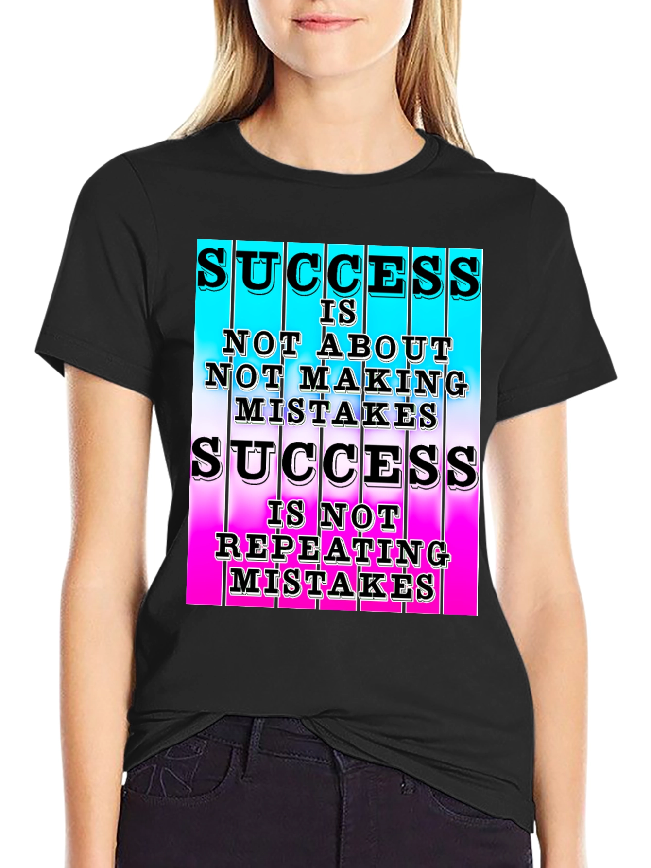 Success T-Shirt Not About Mistakes