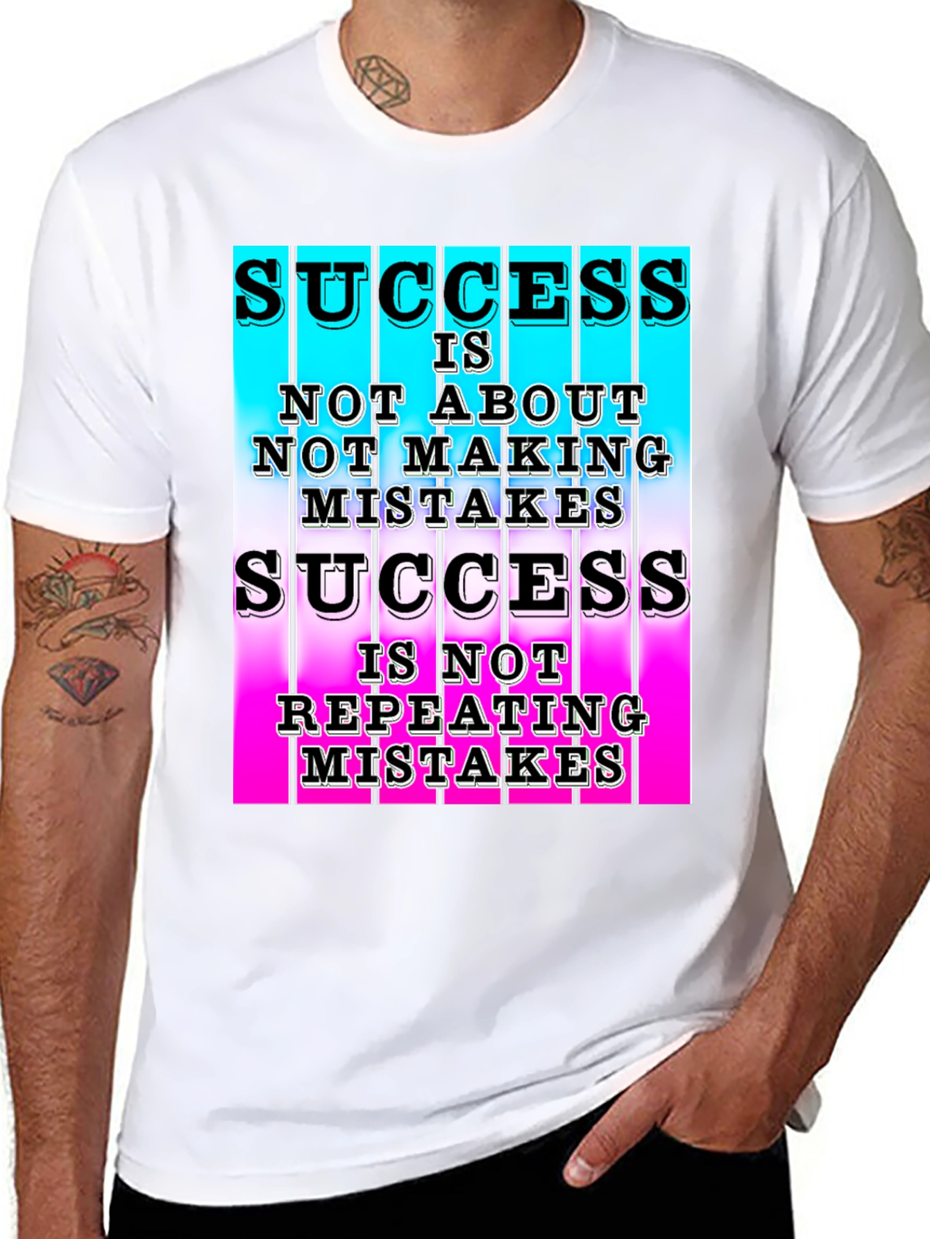 Success T-Shirt Not About Mistakes