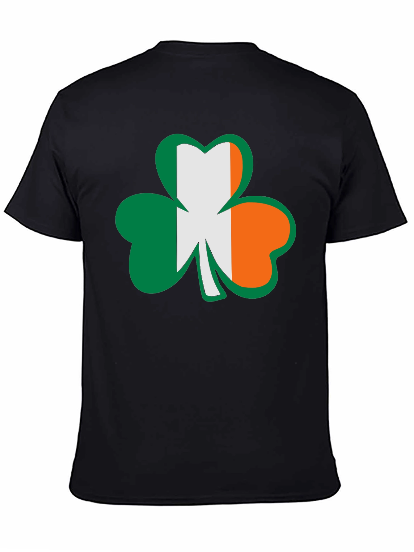 Irish Flag Shamrock Graphic Tee