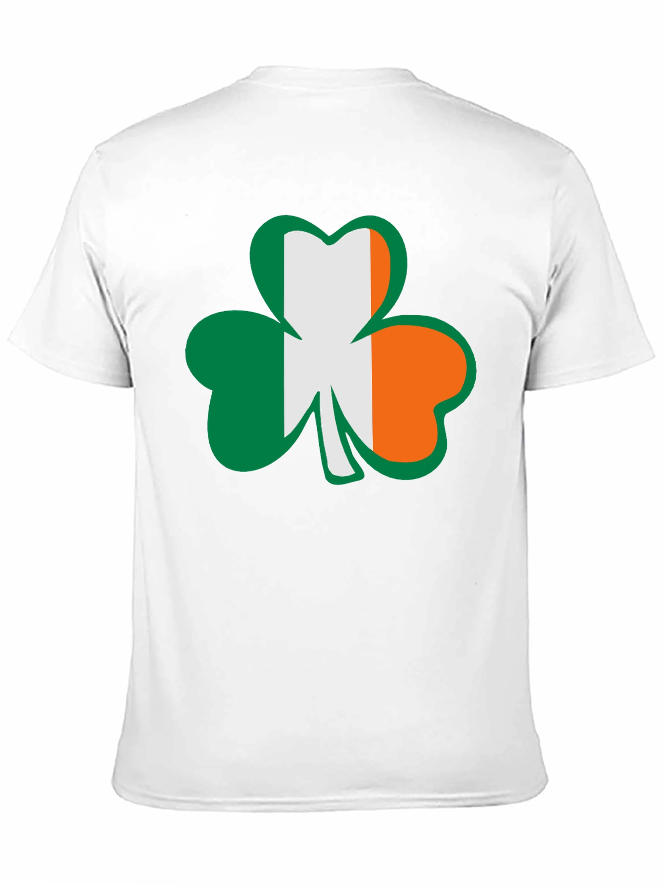 Irish Flag Shamrock Graphic Tee