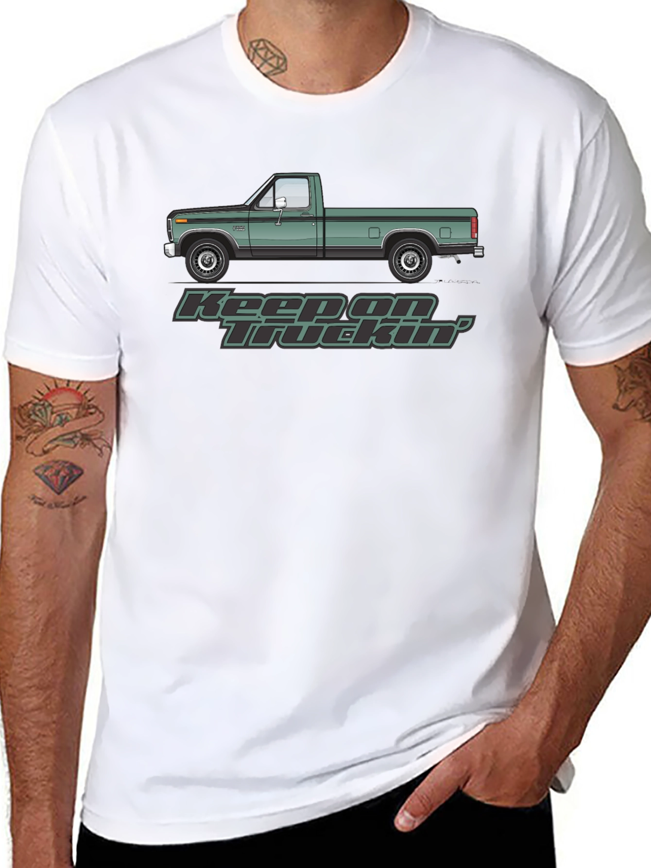Keep On Truckin Graphic Tee