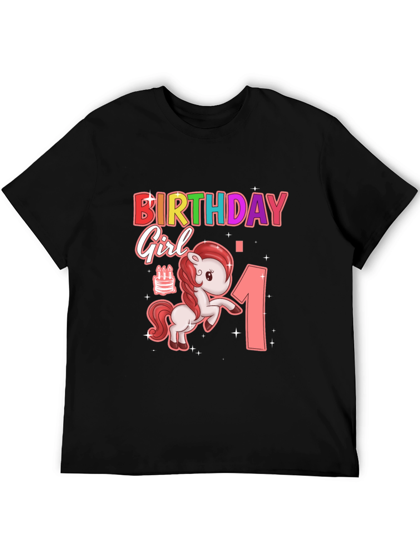 Birthday Girl 1st Birthday T-Shirt