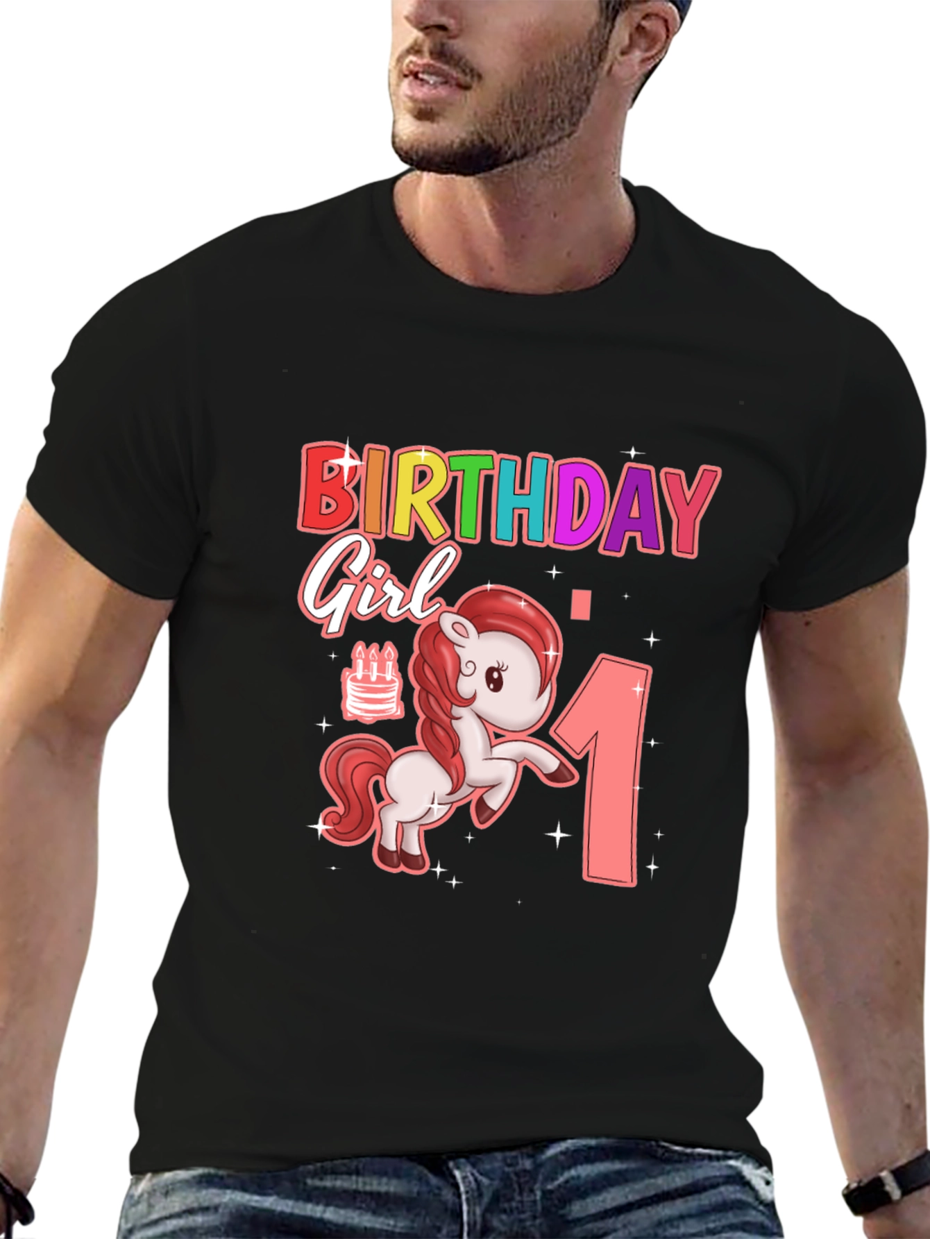 Birthday Girl 1st Birthday T-Shirt