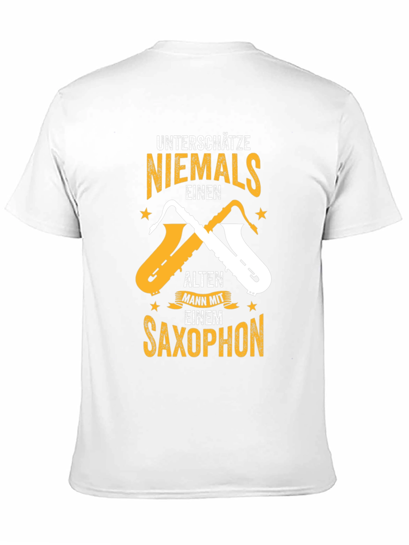 Saxophone T-Shirt: Never Underestimate