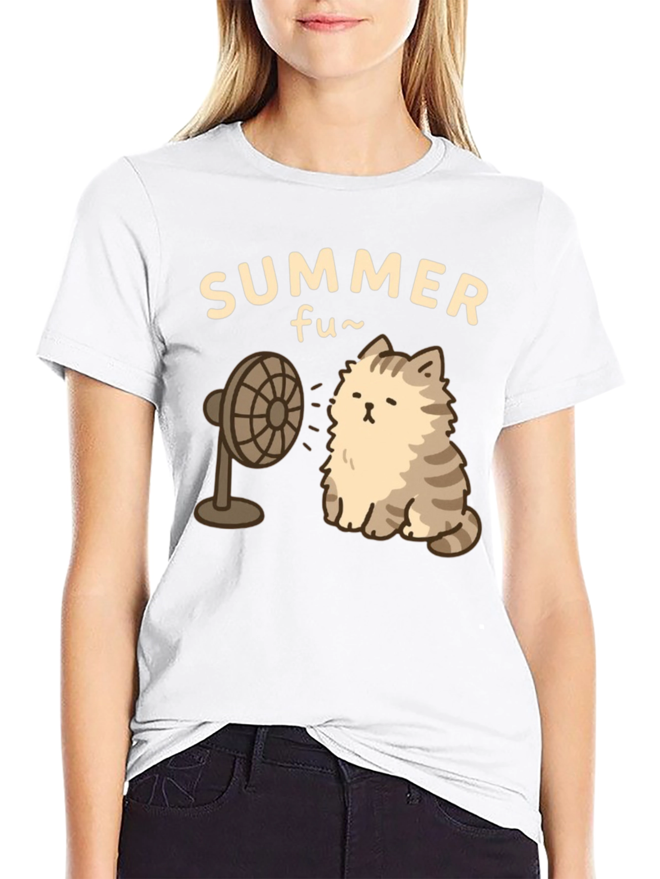 Summer Fun Cat T-Shirt