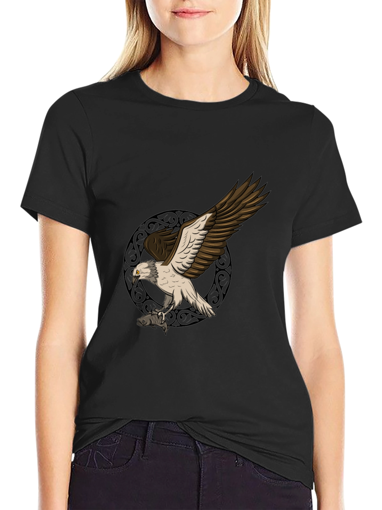Osprey Graphic Tee - Mens Black T-Shirt