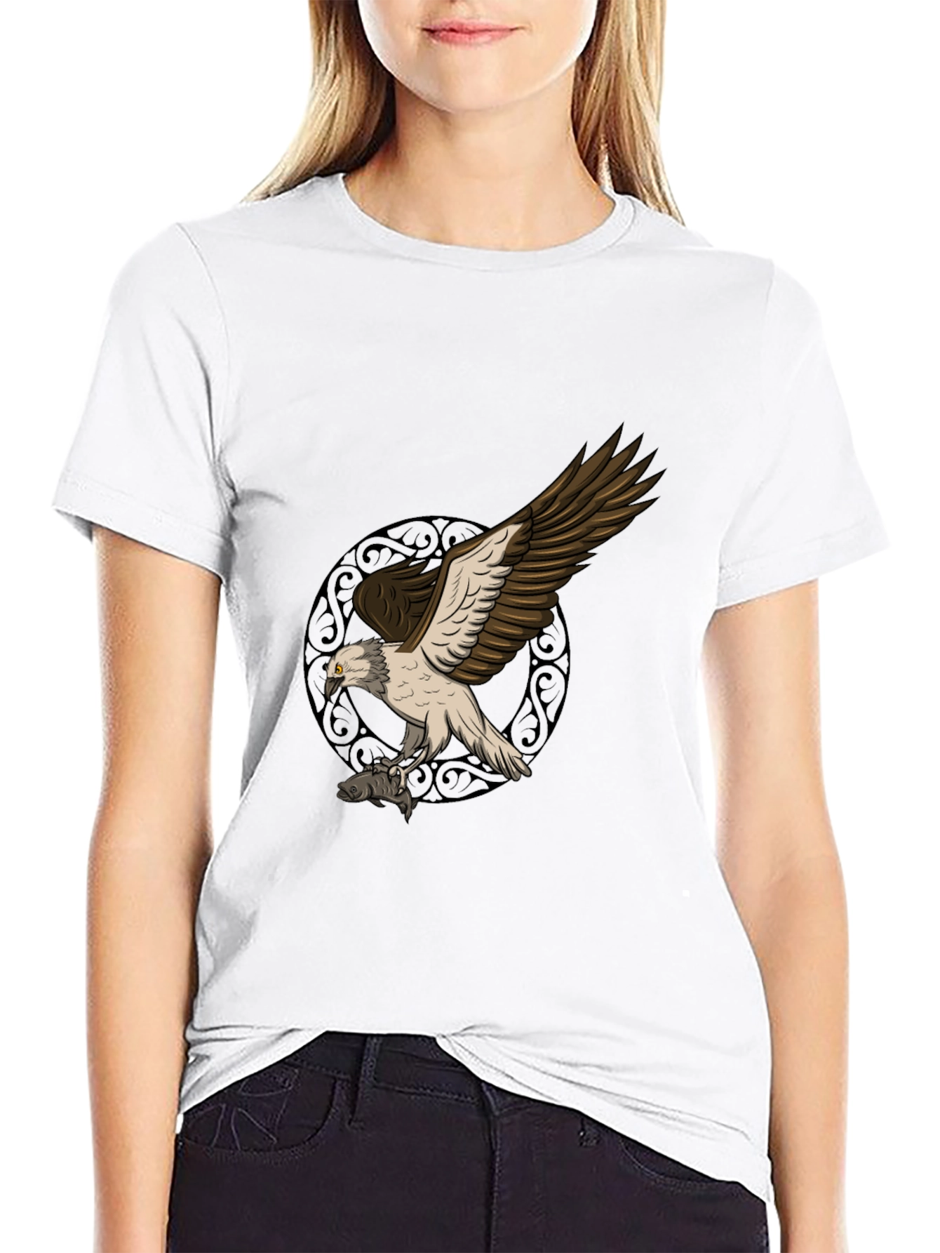 Osprey Graphic Tee - Mens Black T-Shirt