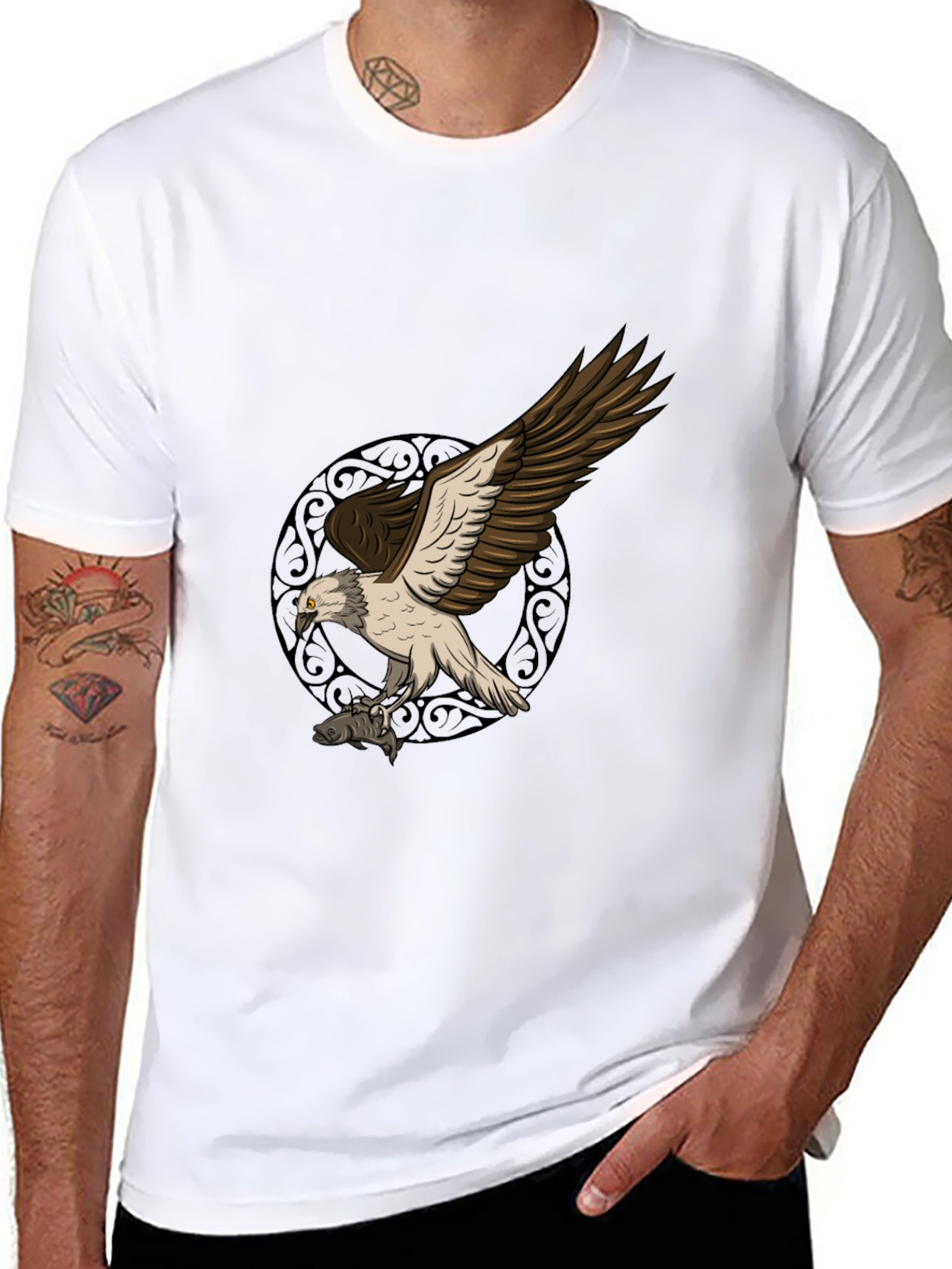 Osprey Graphic Tee - Mens Black T-Shirt