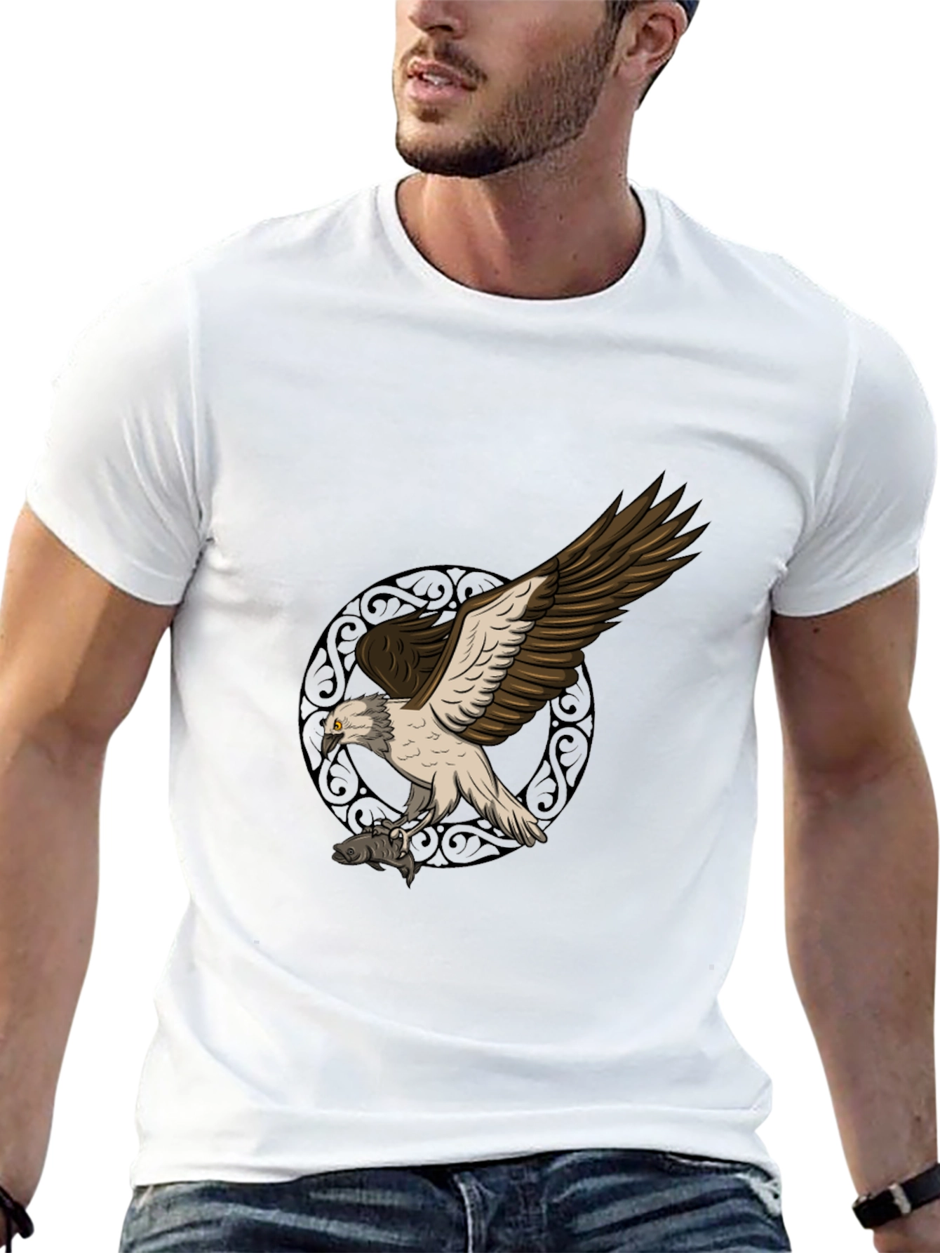Osprey Graphic Tee - Mens Black T-Shirt