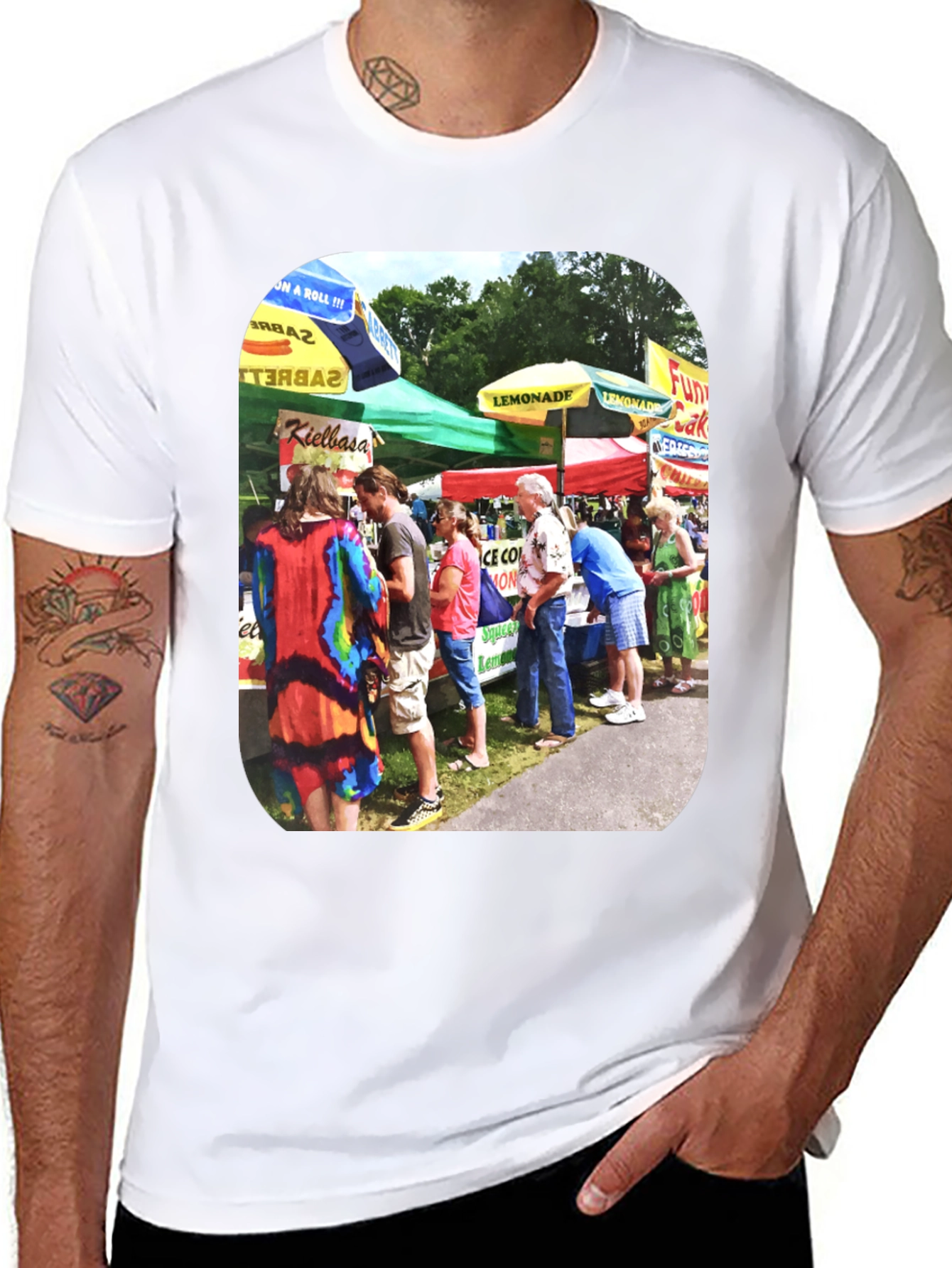 Street Fair Food T-Shirt