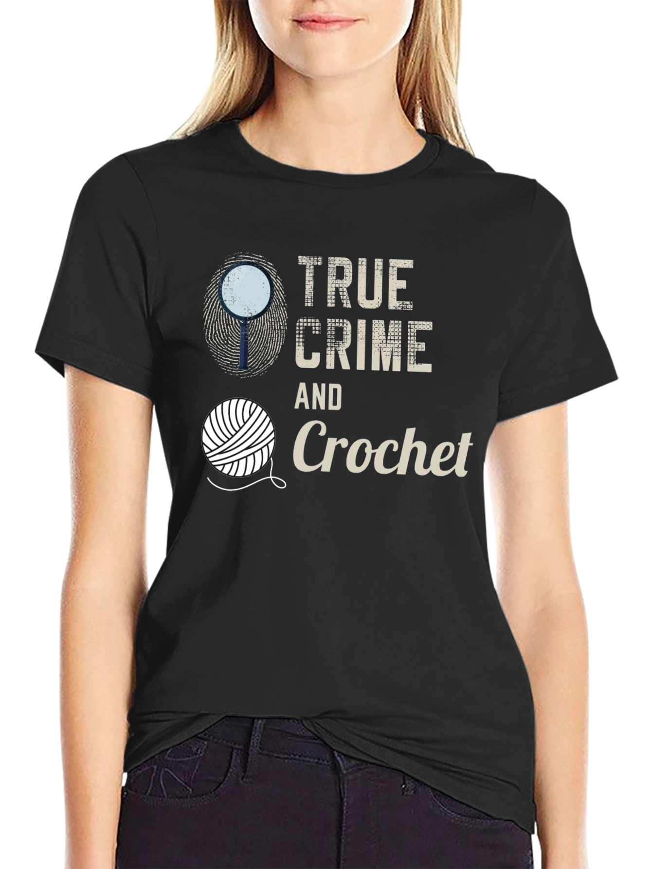 True Crime & Crochet T-Shirt