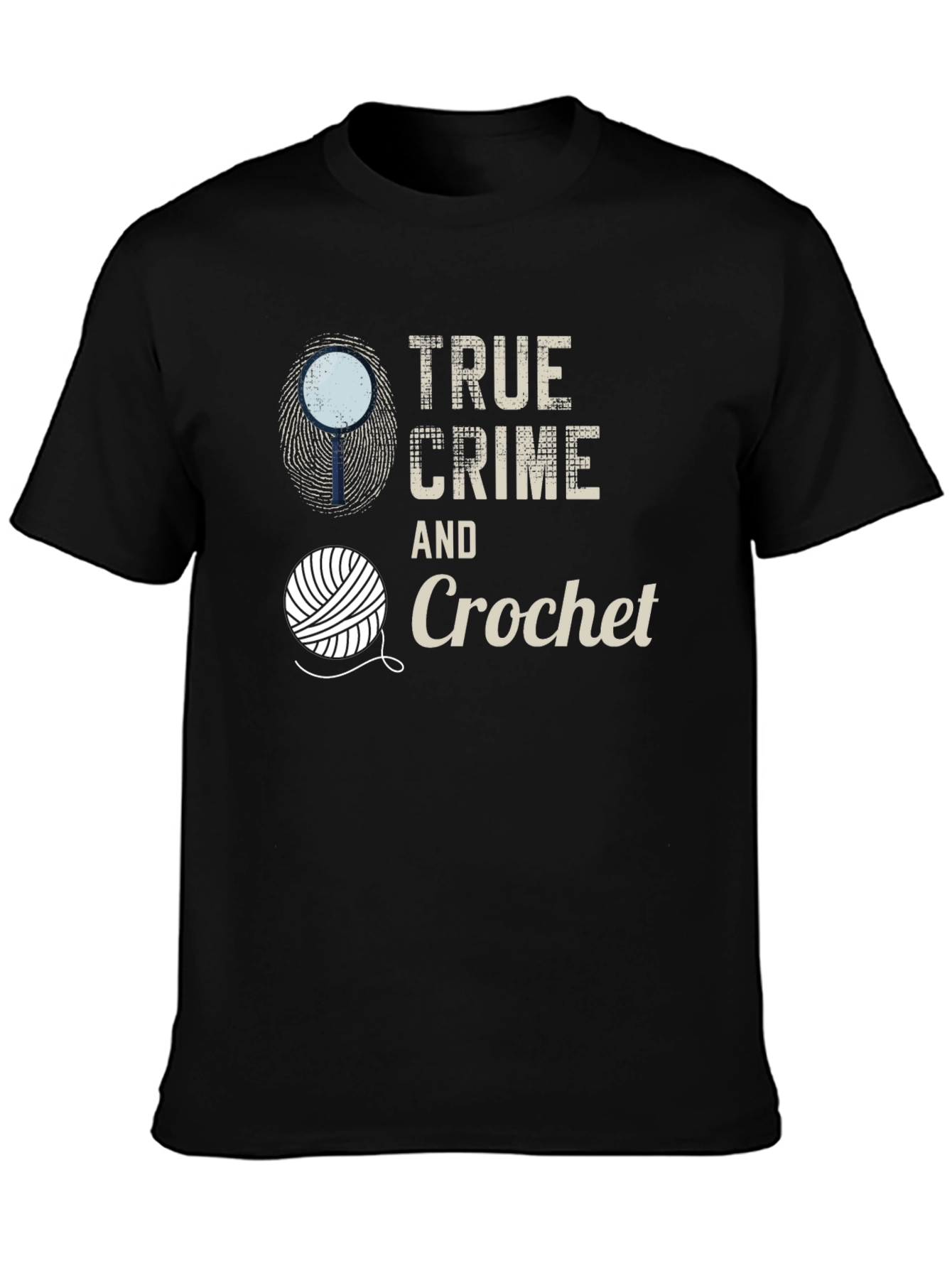 True Crime & Crochet T-Shirt
