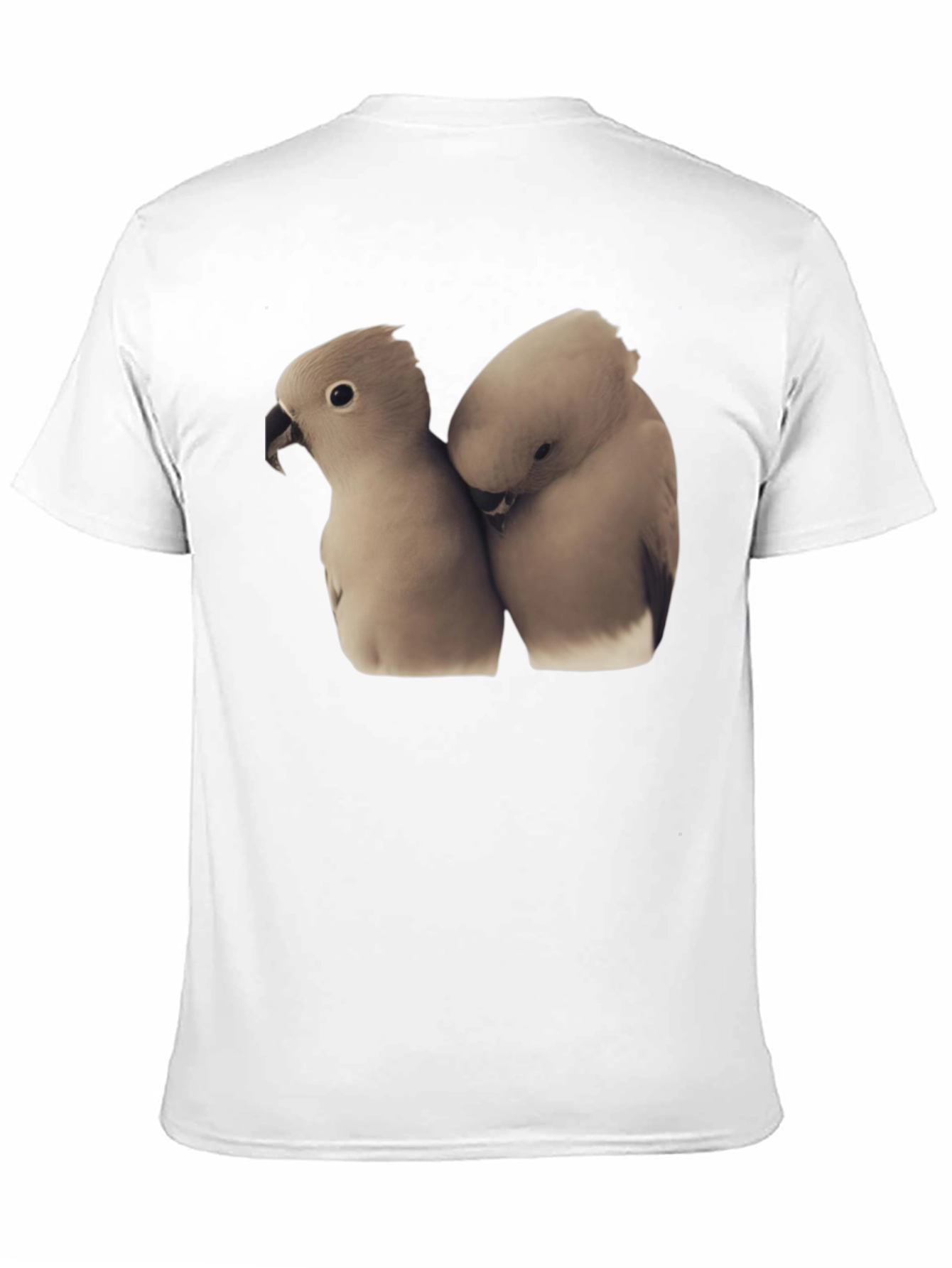 Loving Birds T-Shirt Soft Cotton Tee
