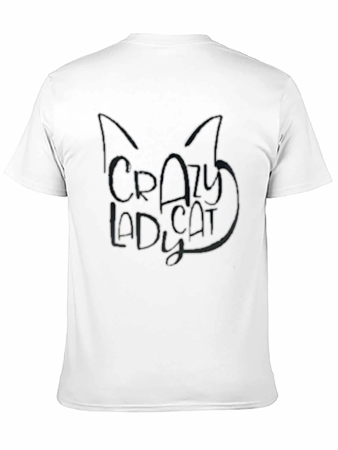Crazy Cat Lady T-Shirt - Black