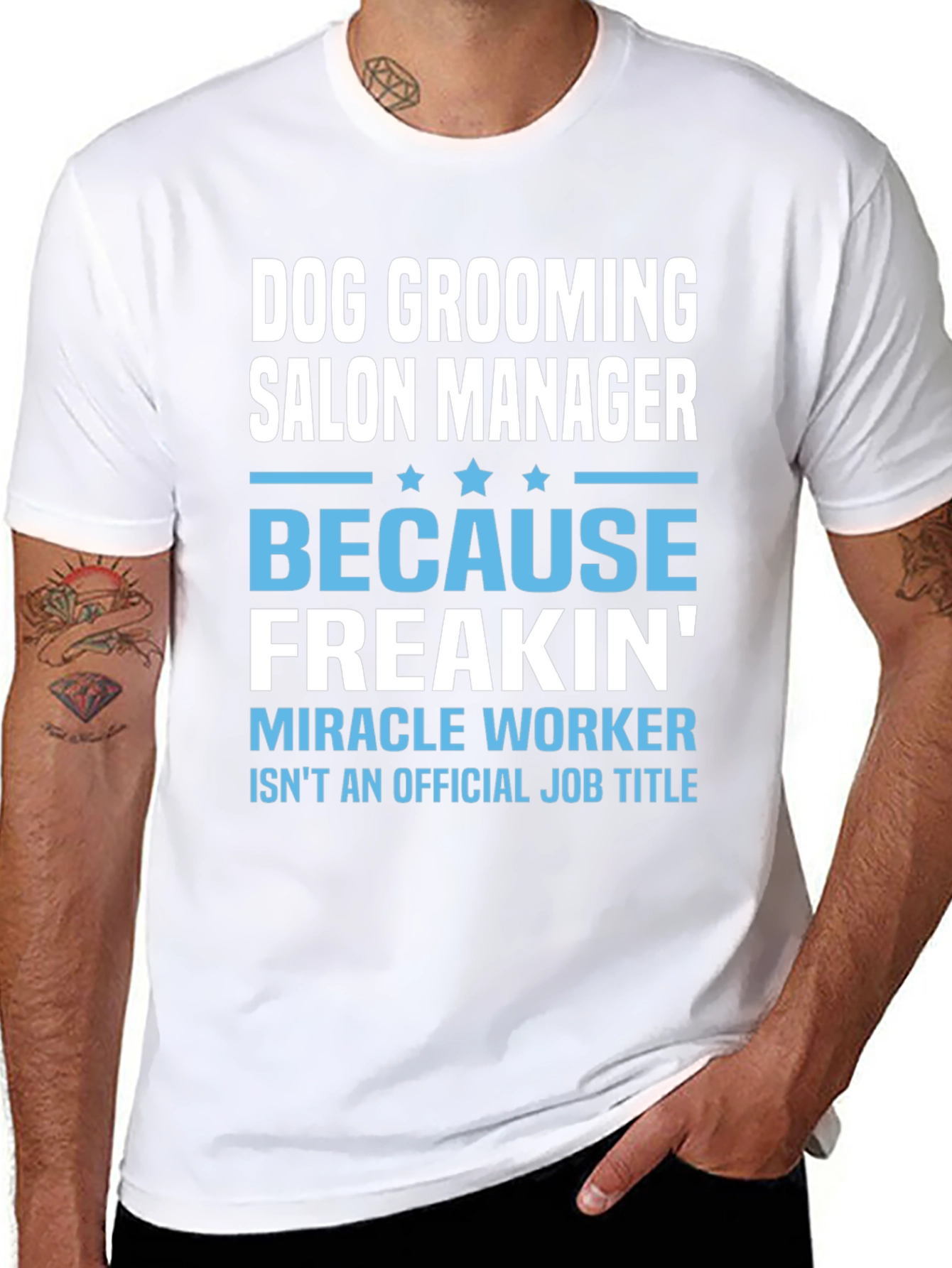 Dog Grooming Salon Manager T-Shirt