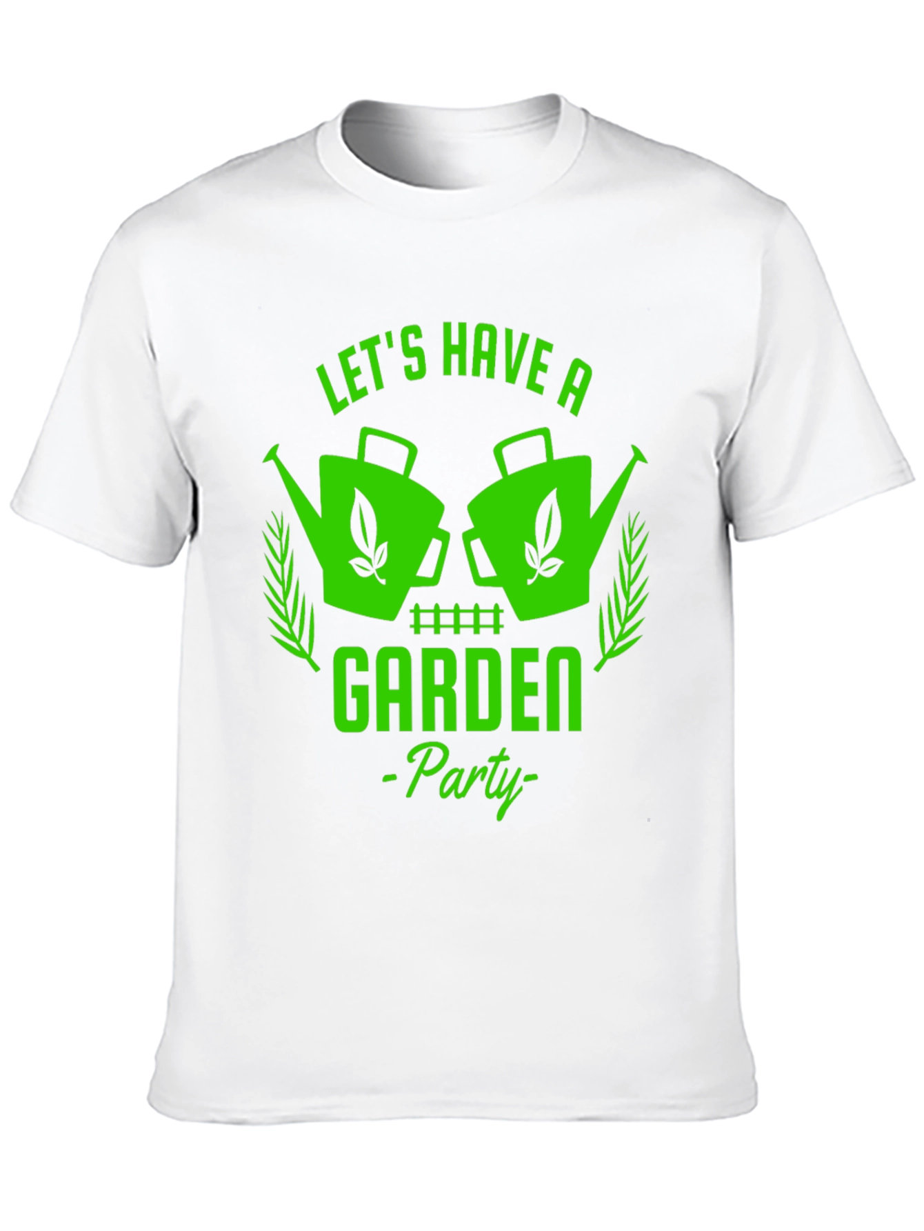 Lets Have a Garden Party Black T-Shirt