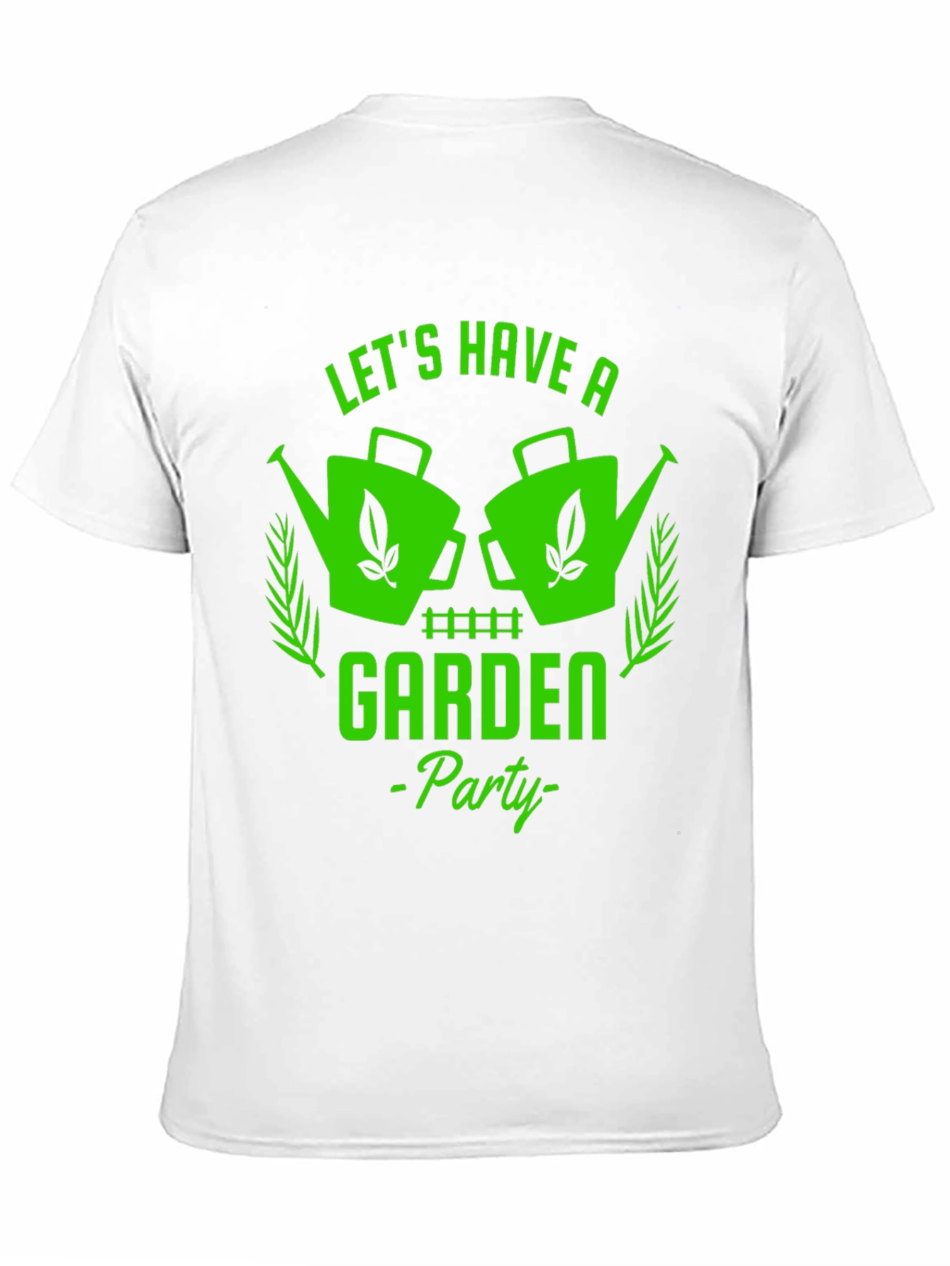 Lets Have a Garden Party Black T-Shirt