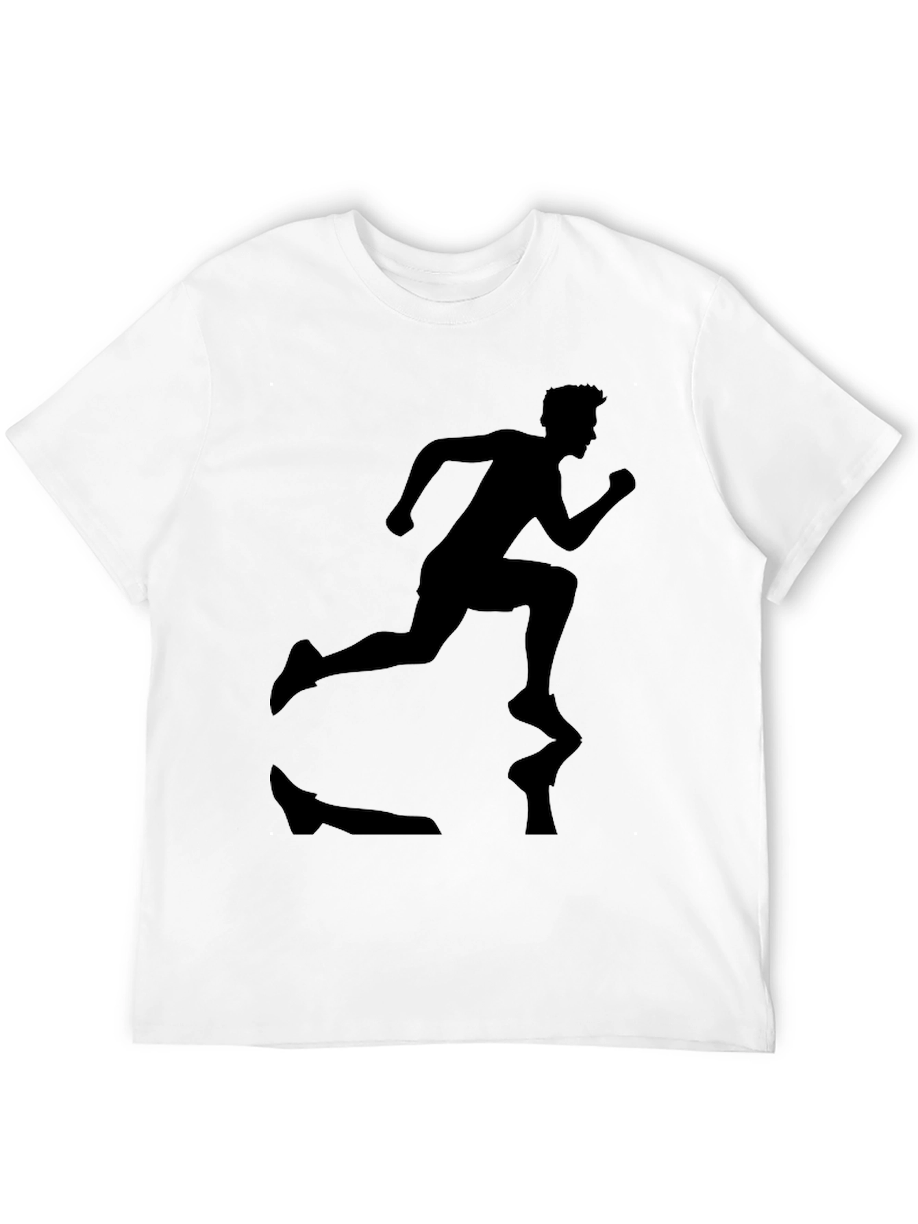 Runner Silhouette Black T-Shirt