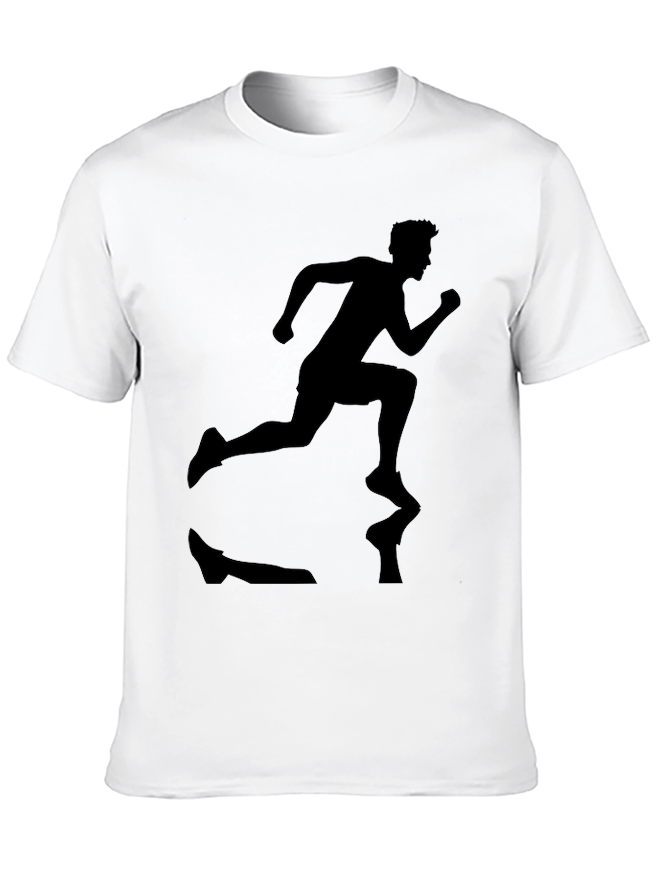 Runner Silhouette Black T-Shirt