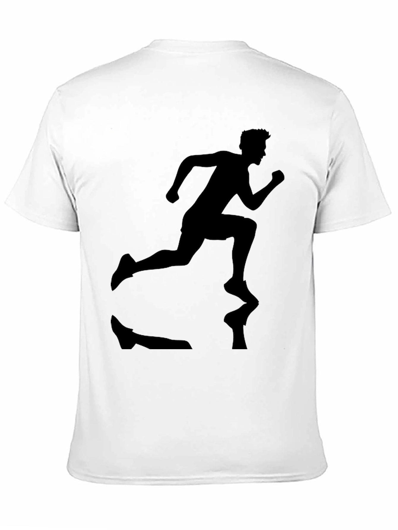 Runner Silhouette Black T-Shirt