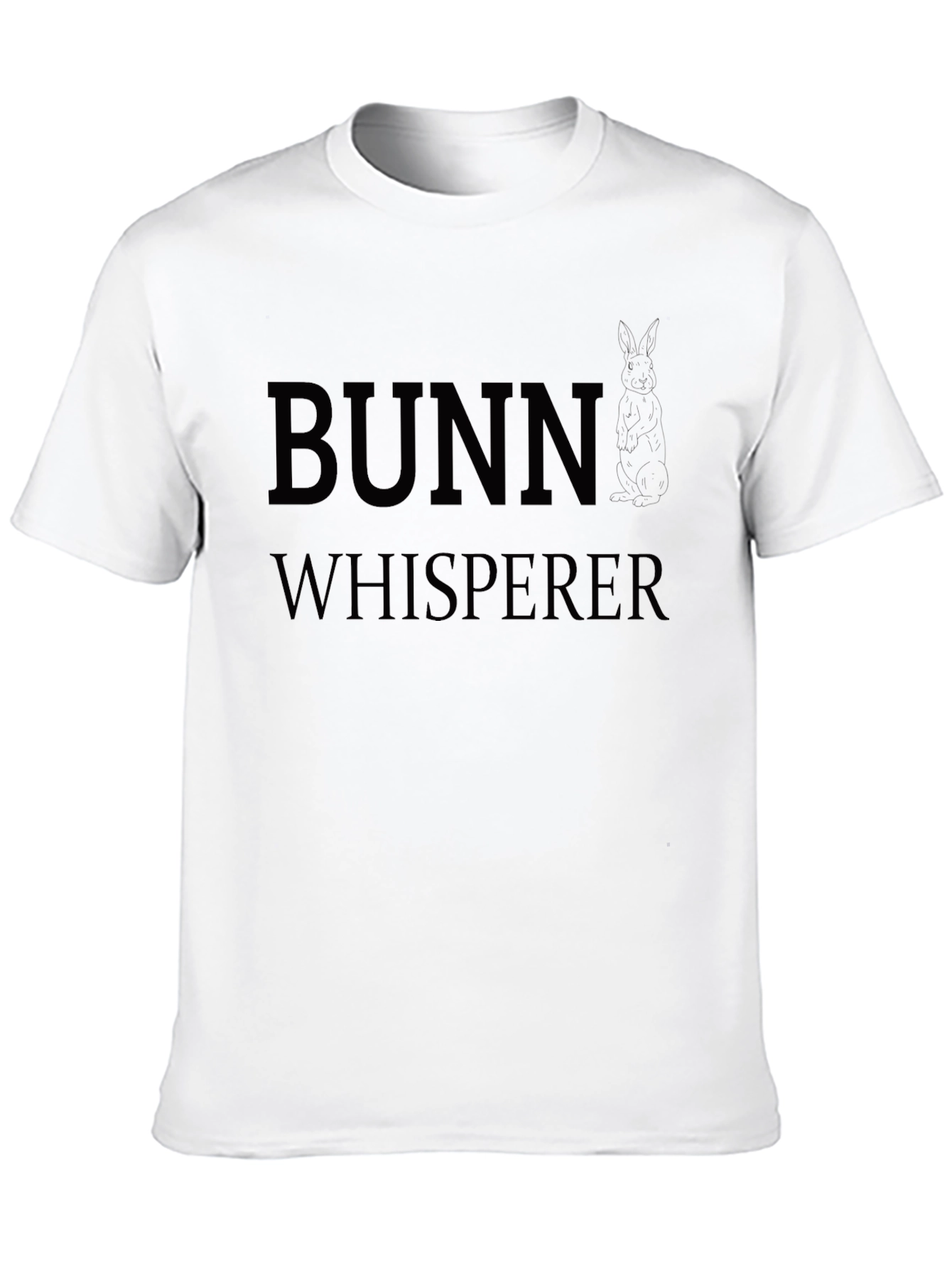 BUNN Whisperer Black Cotton T-Shirt