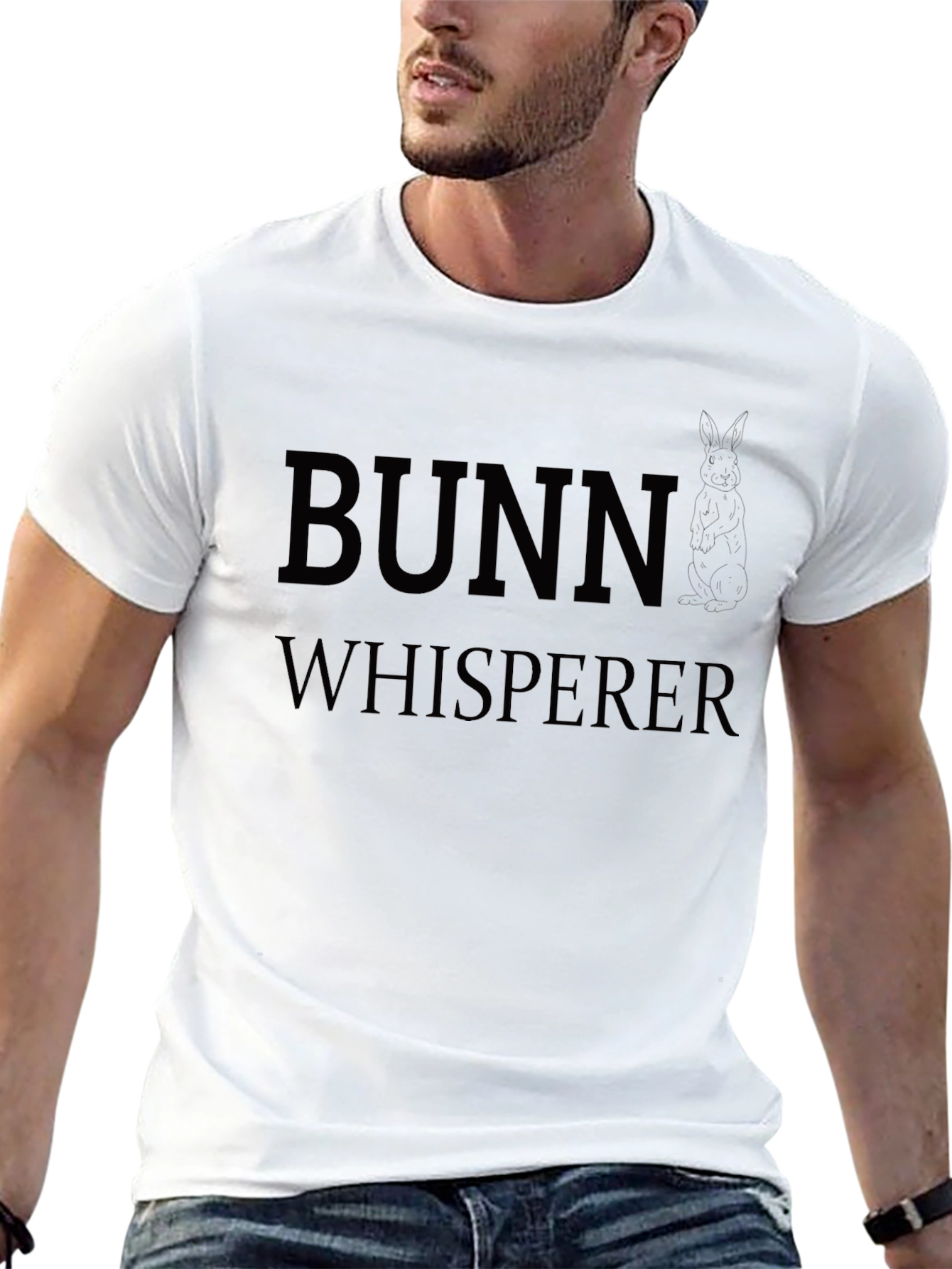 BUNN Whisperer Black Cotton T-Shirt