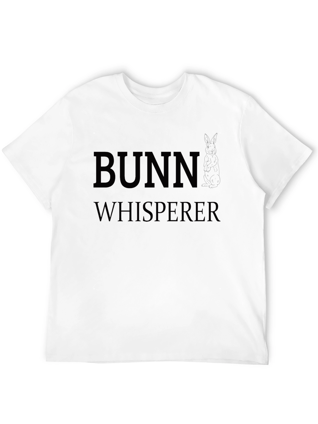 BUNN Whisperer Black Cotton T-Shirt