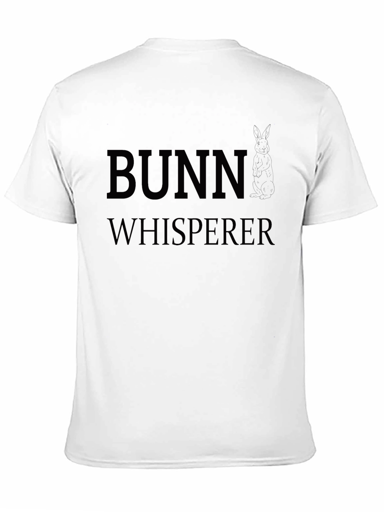 BUNN Whisperer Black Cotton T-Shirt