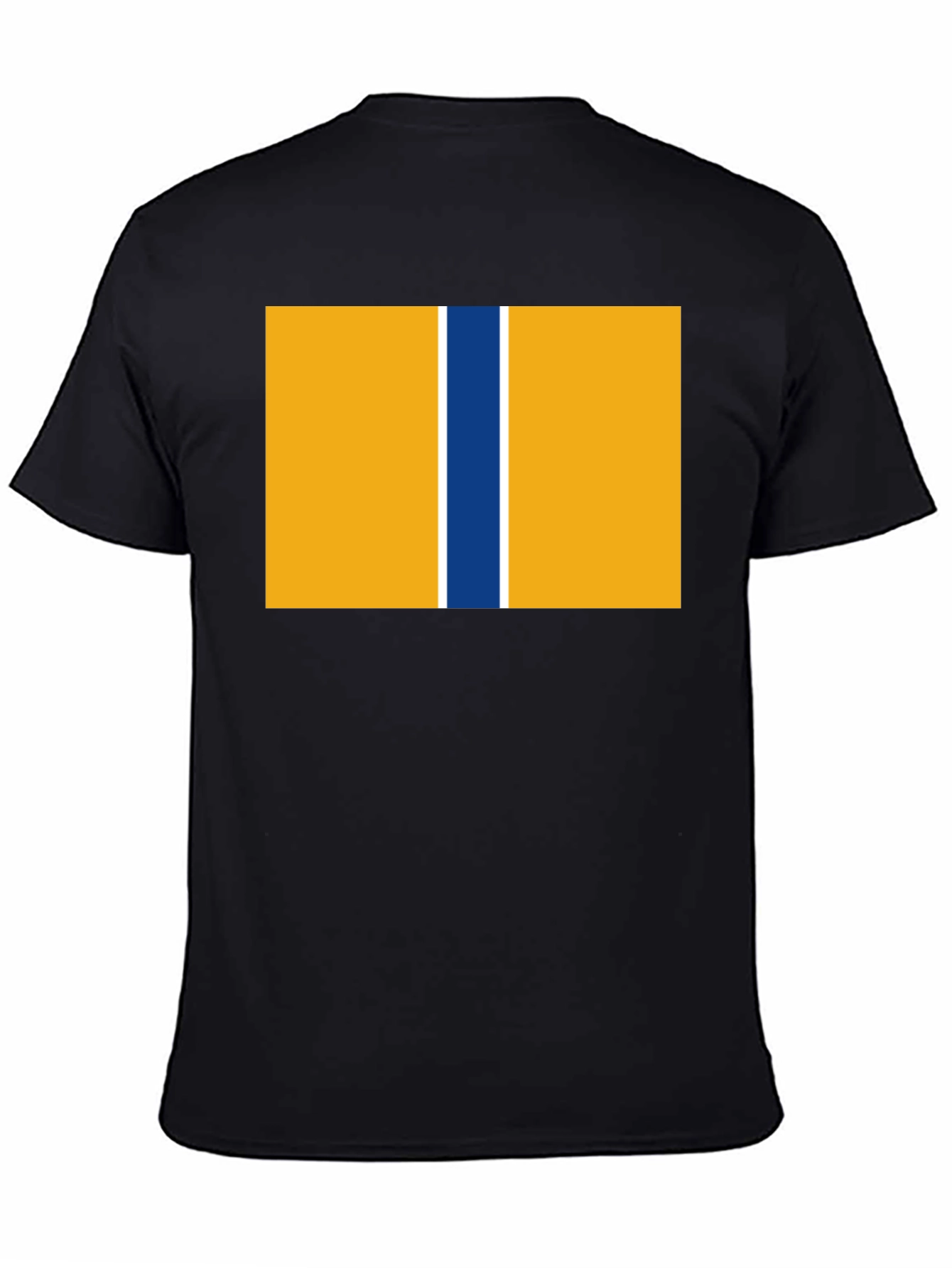 Striped Block Graphic Tee