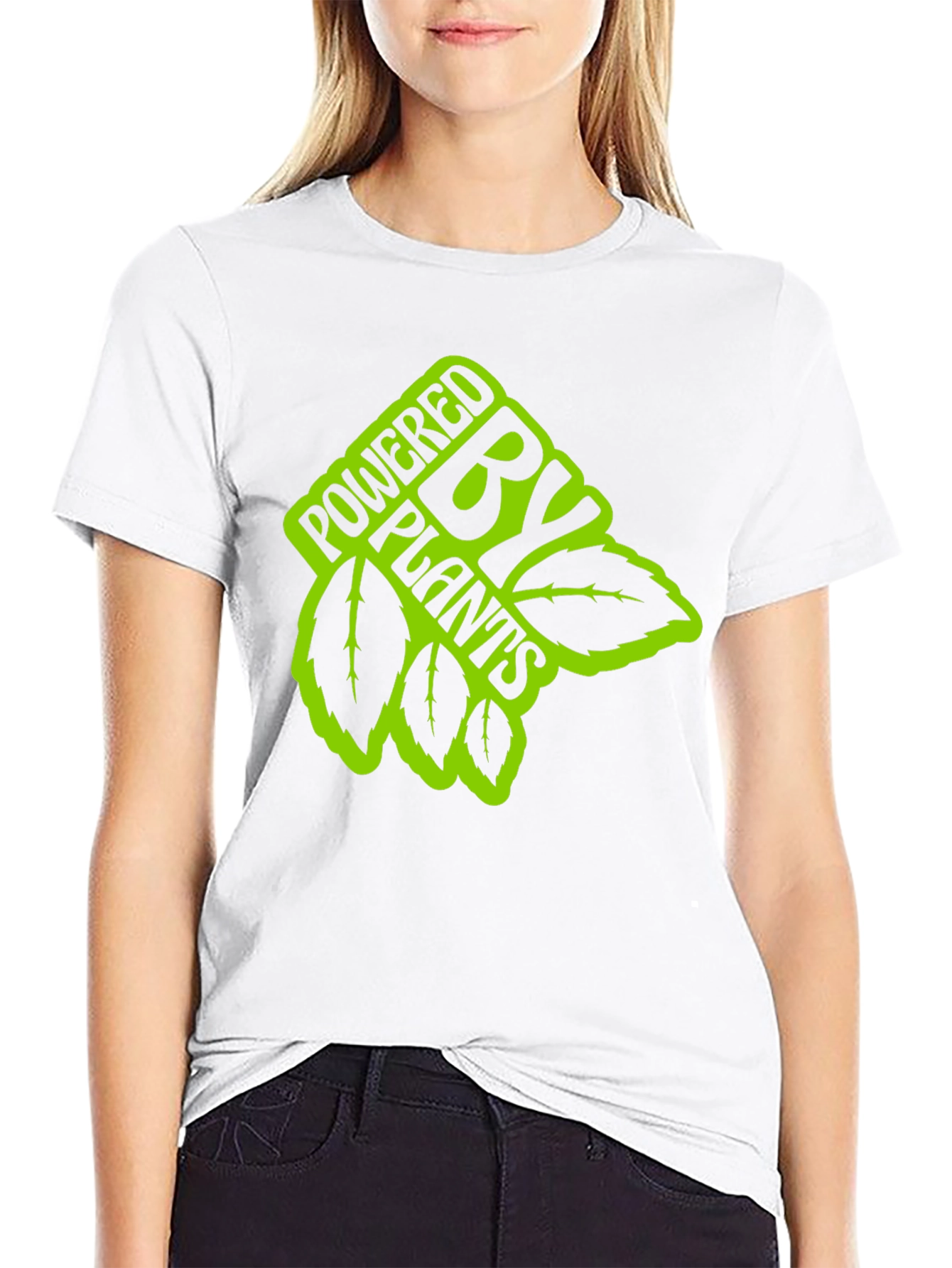 Powered by Plants Graphic Tee - Vegan Friendly!