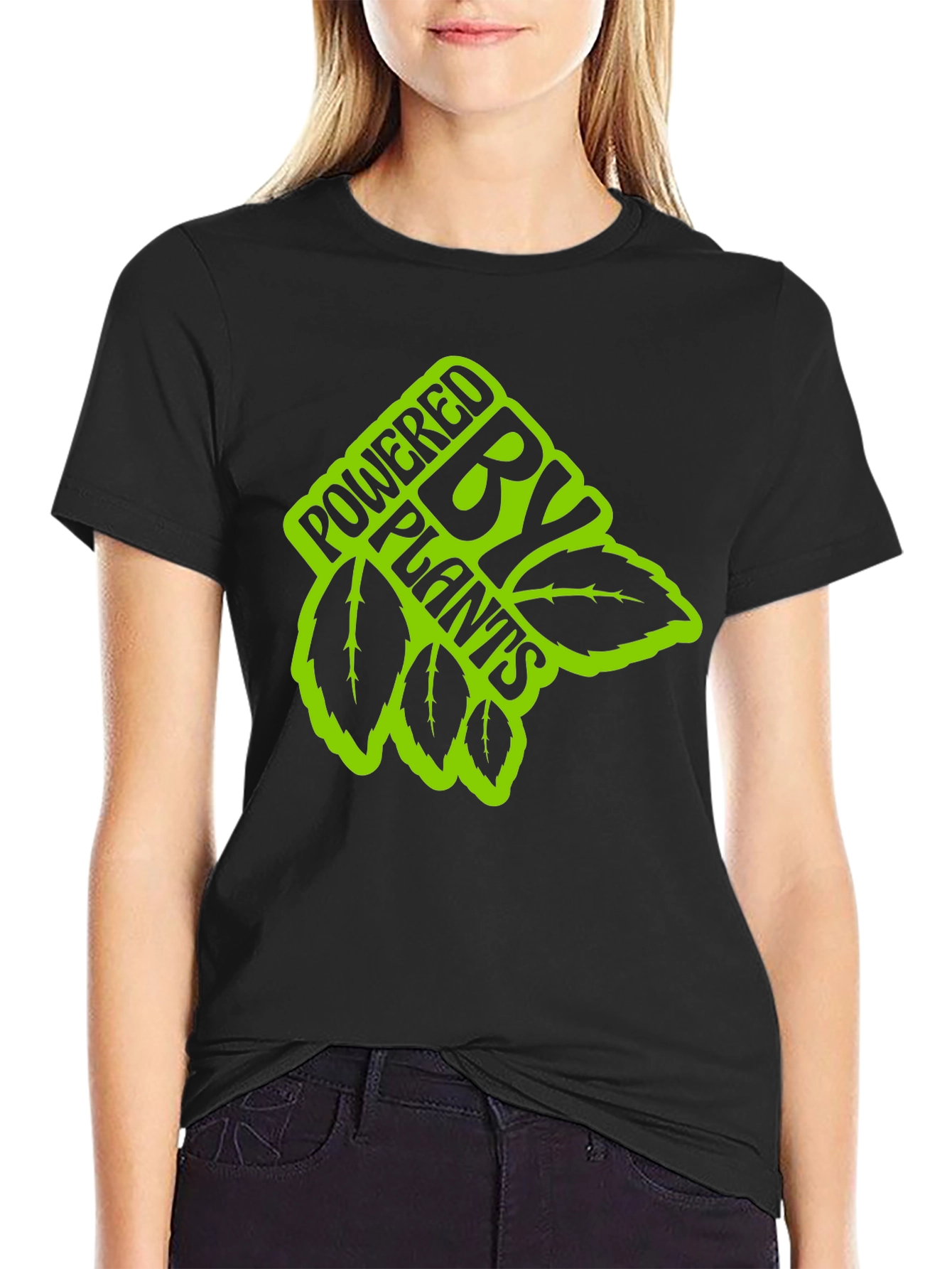 Powered by Plants Graphic Tee - Vegan Friendly!