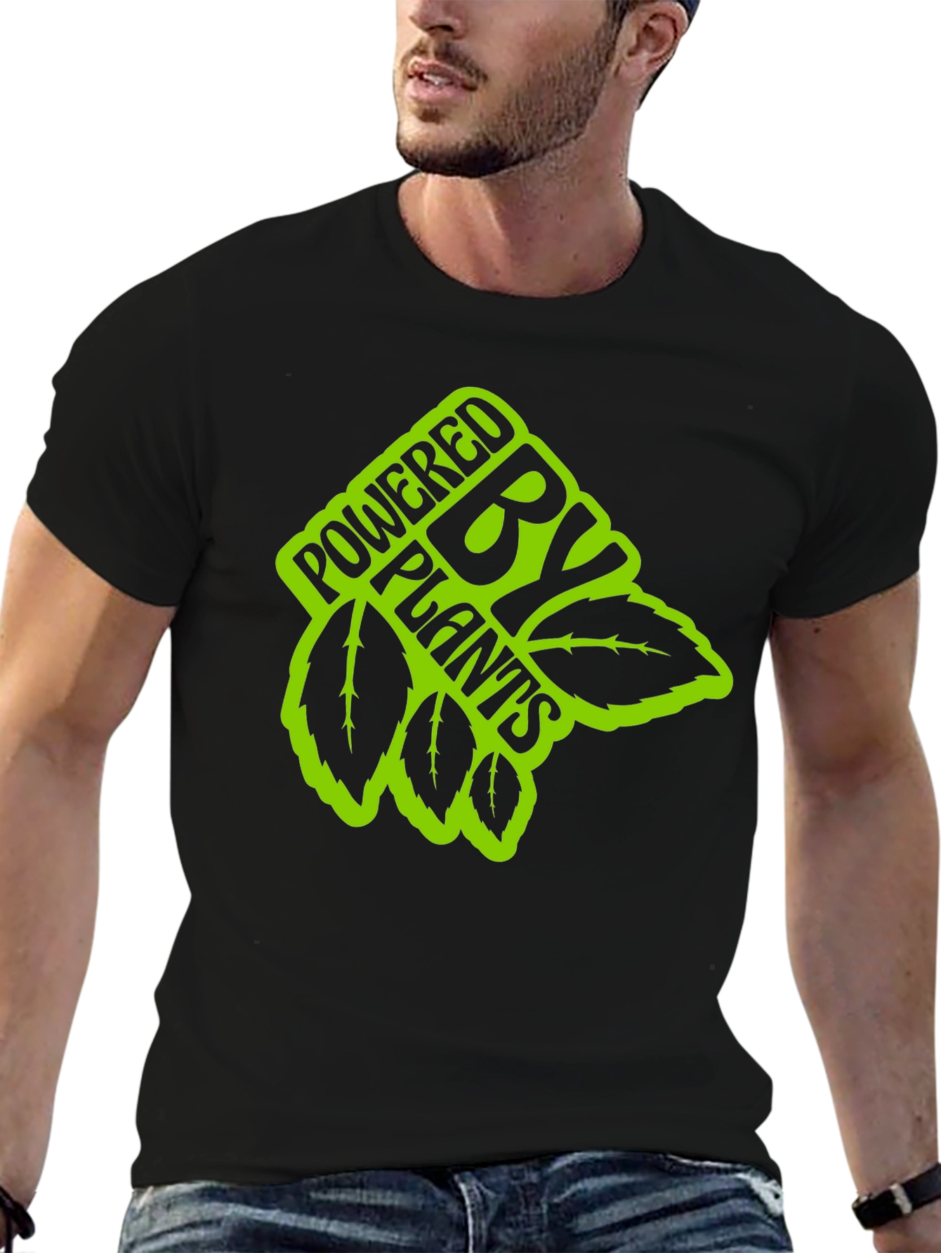 Powered by Plants Graphic Tee - Vegan Friendly!