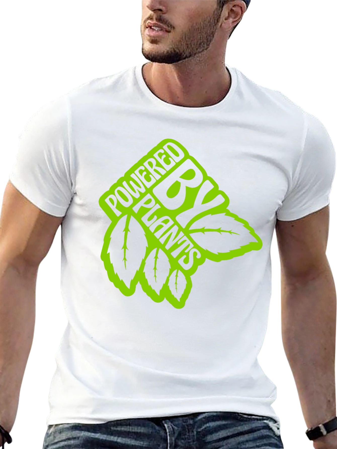 Powered by Plants Graphic Tee - Vegan Friendly!