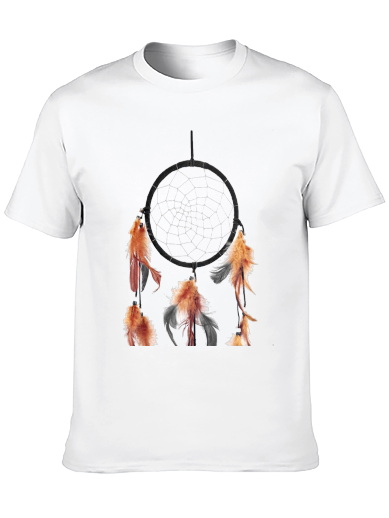 Dream Catcher Graphic Tee - Stylish Black T-Shirt