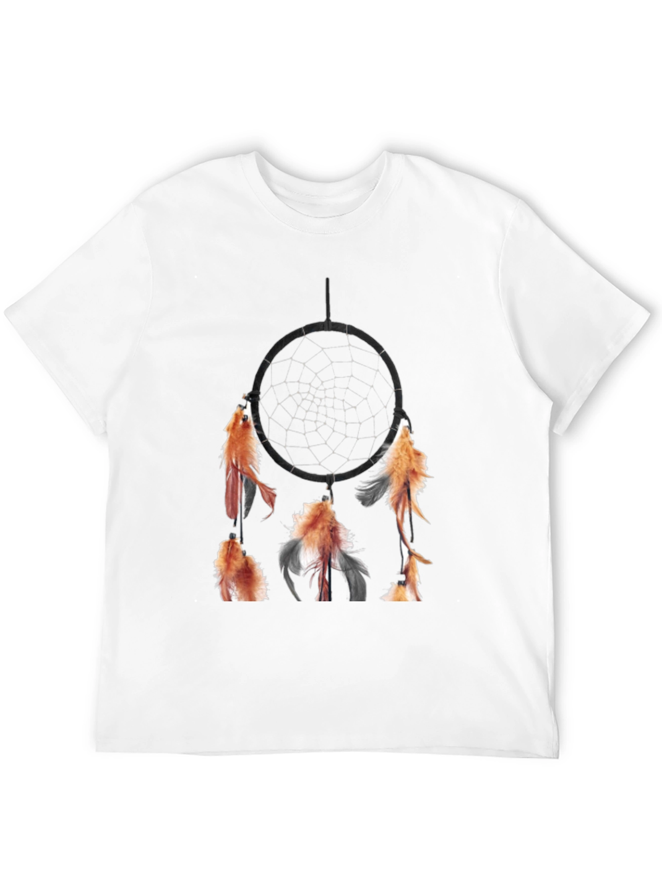 Dream Catcher Graphic Tee - Stylish Black T-Shirt