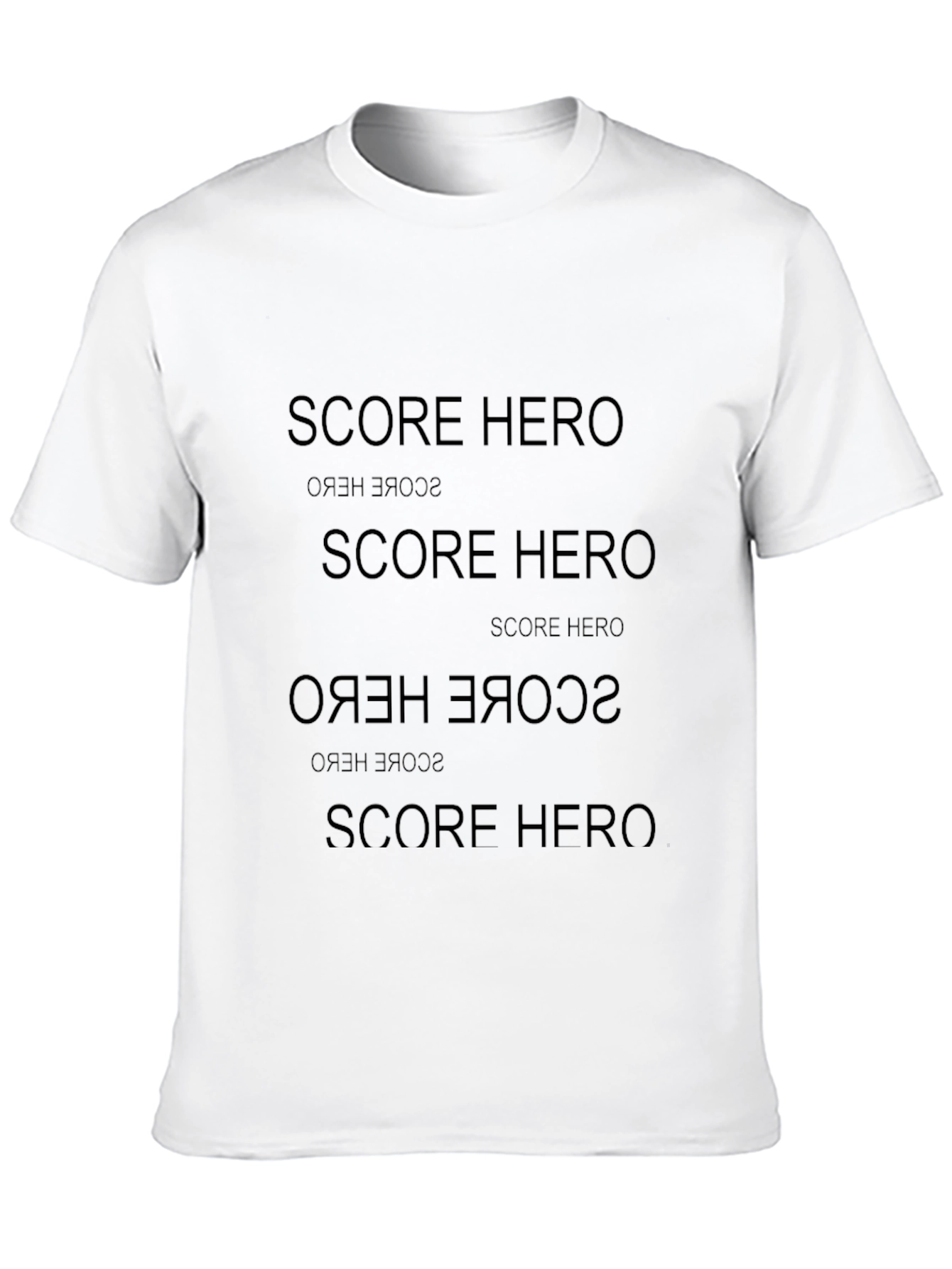 Score Hero Black Graphic Tee
