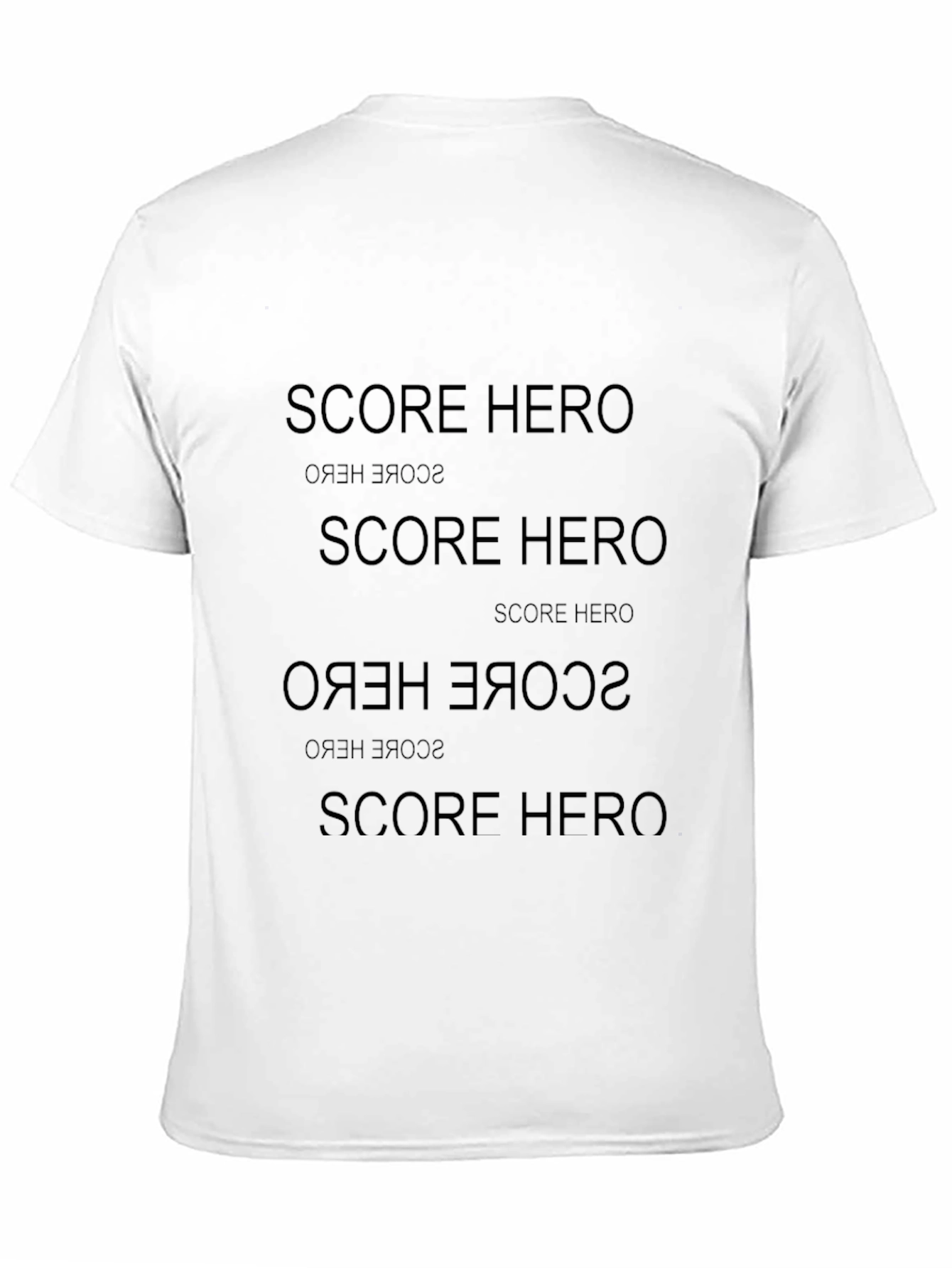 Score Hero Black Graphic Tee