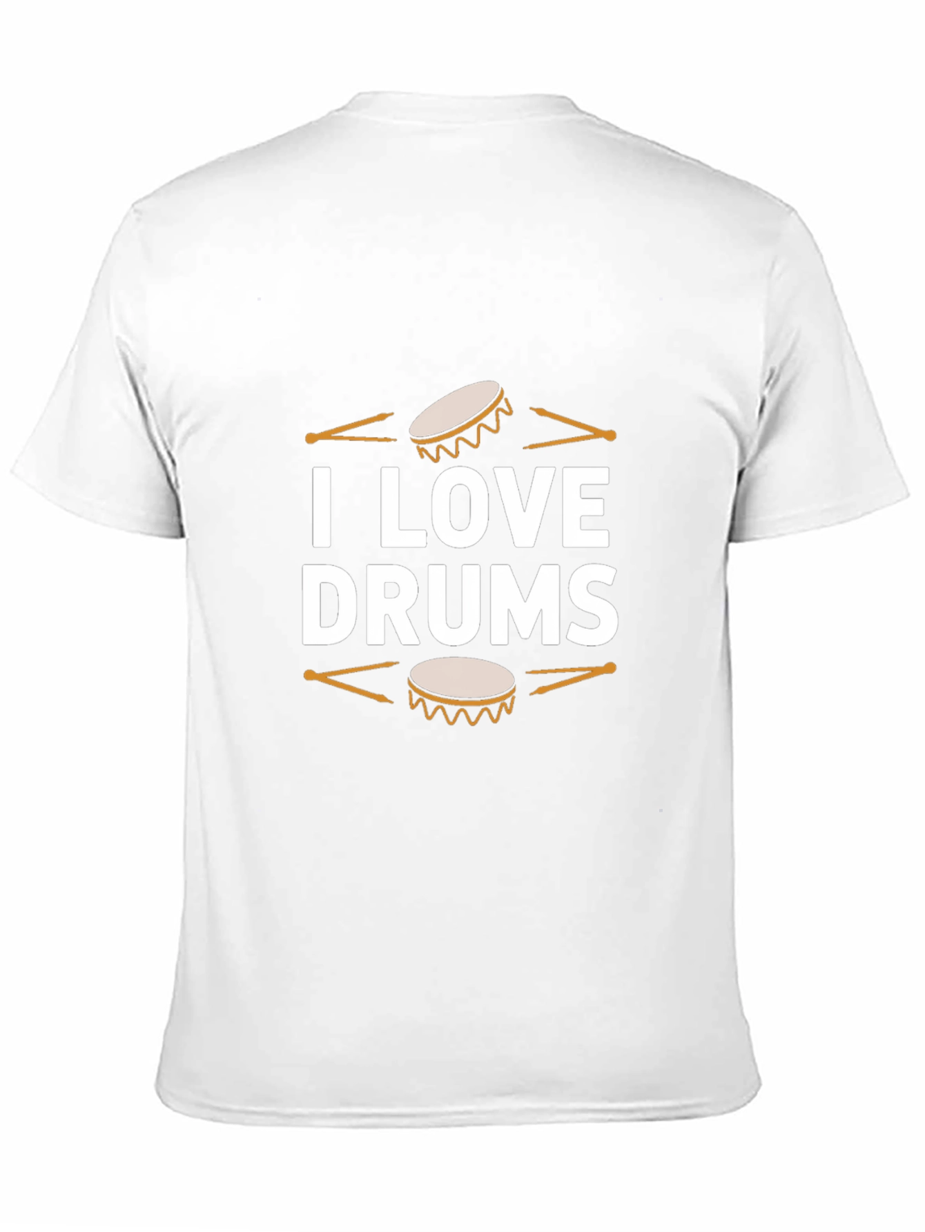 I Love Drums T-Shirt - Musicians Tee