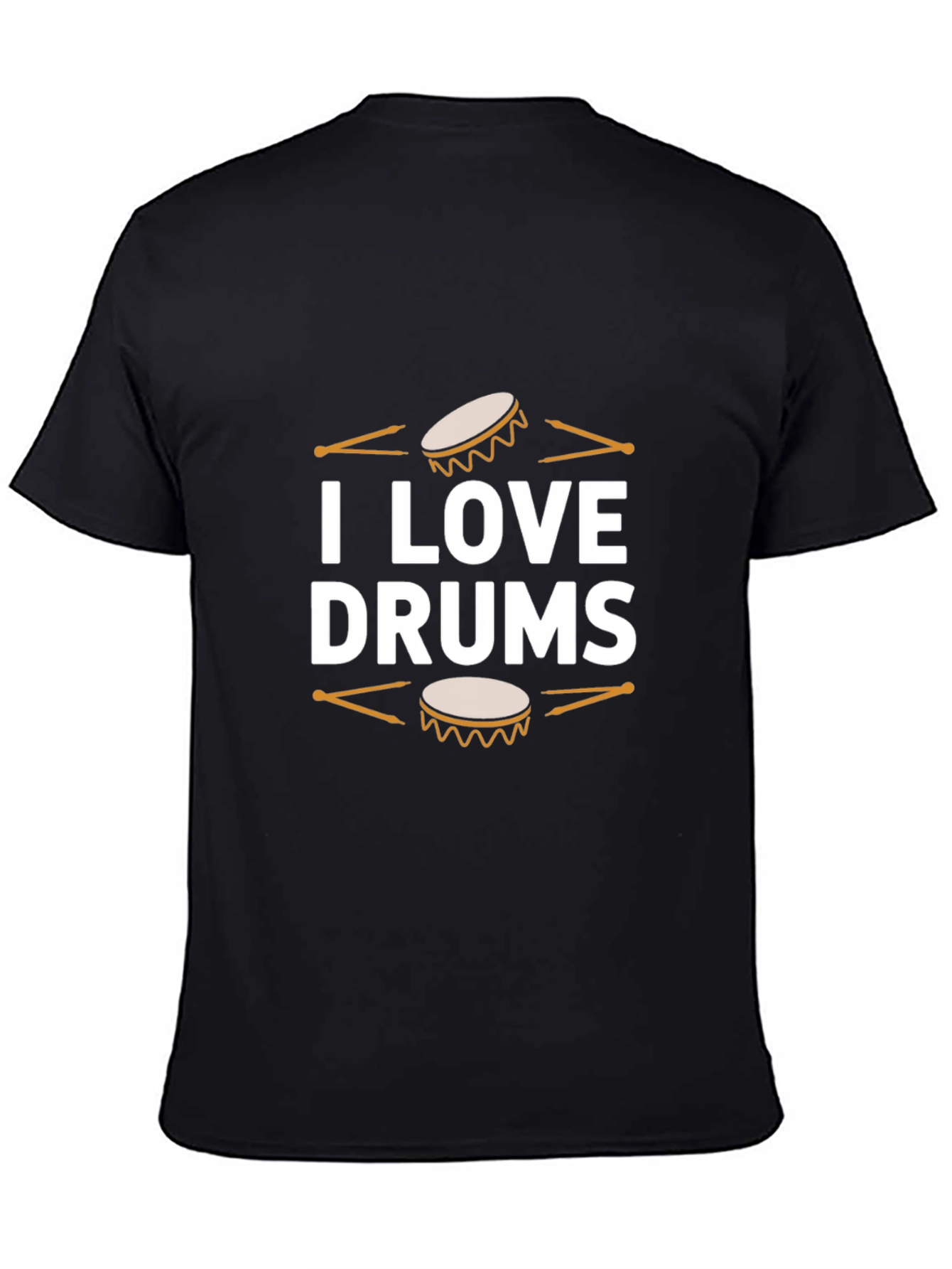 I Love Drums T-Shirt - Musicians Tee