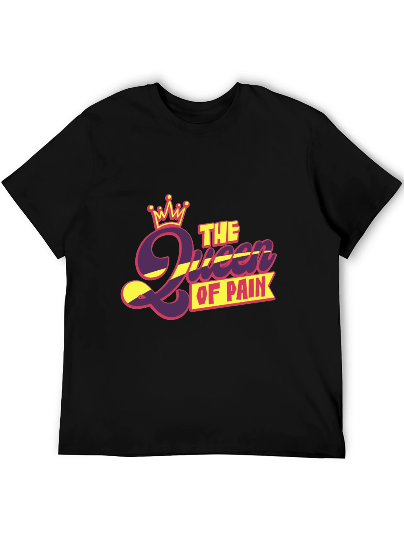 Queen of Pain Black Graphic Tee