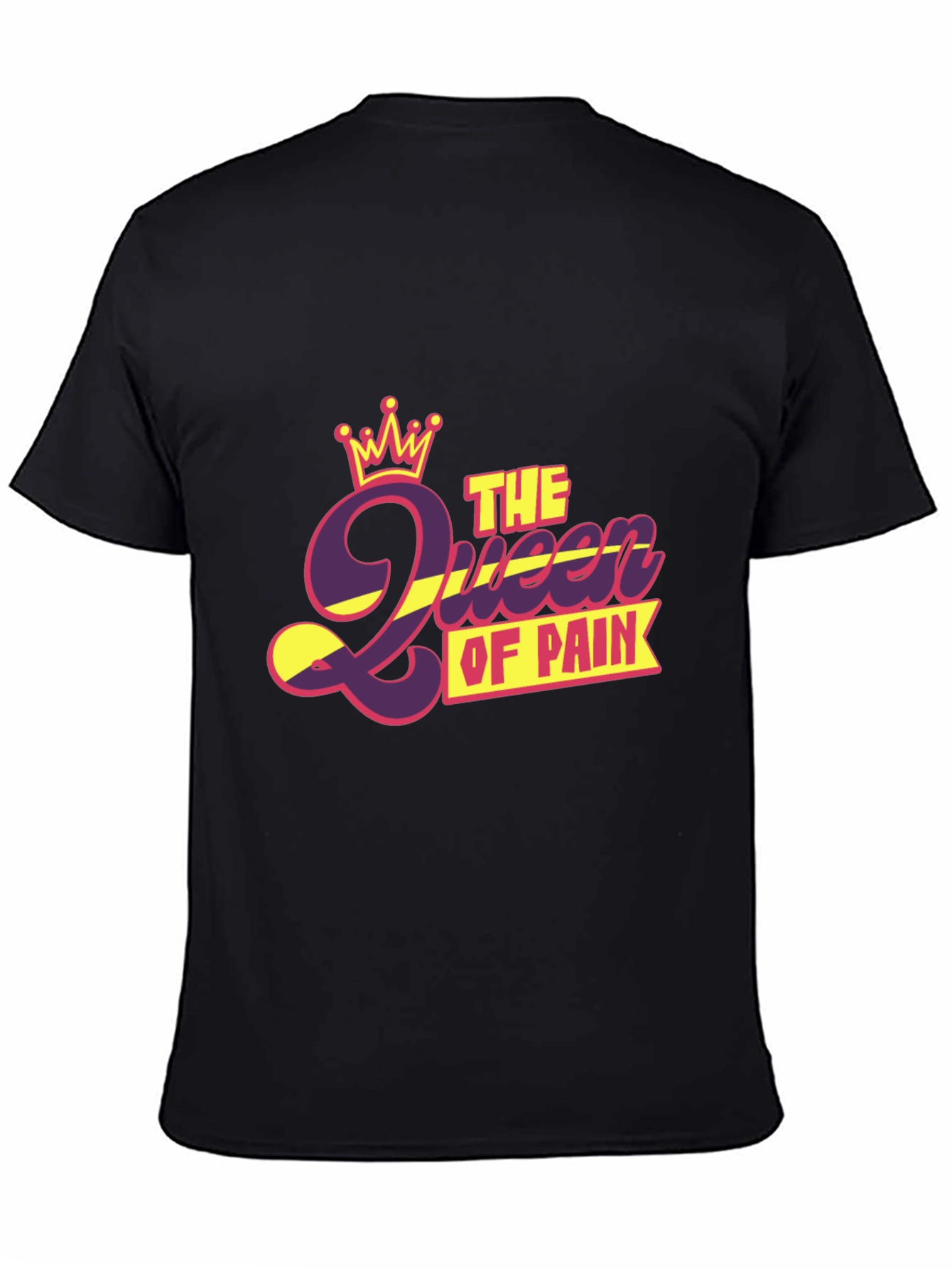 Queen of Pain Black Graphic Tee