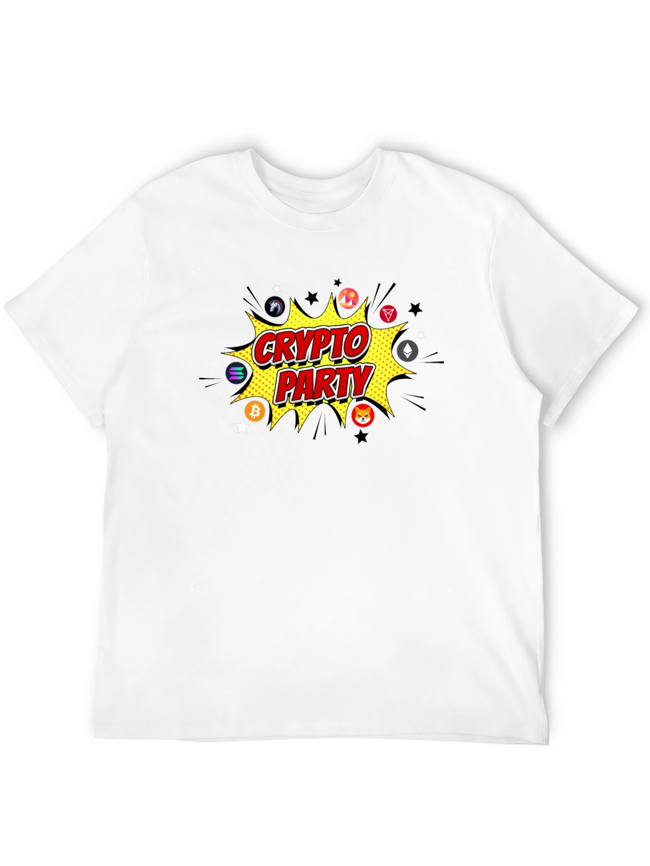 Crypto Party Black T-Shirt