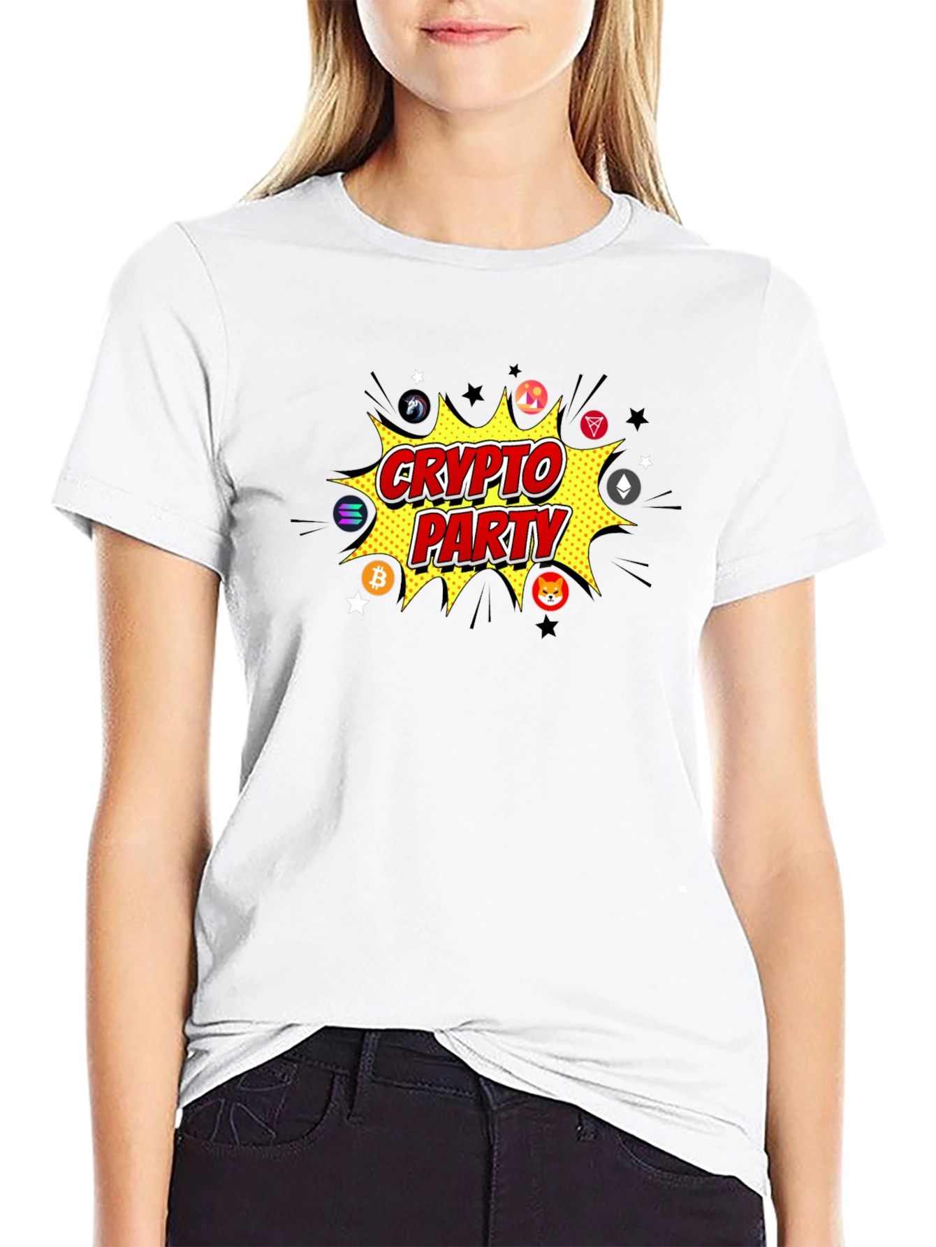 Crypto Party Black T-Shirt