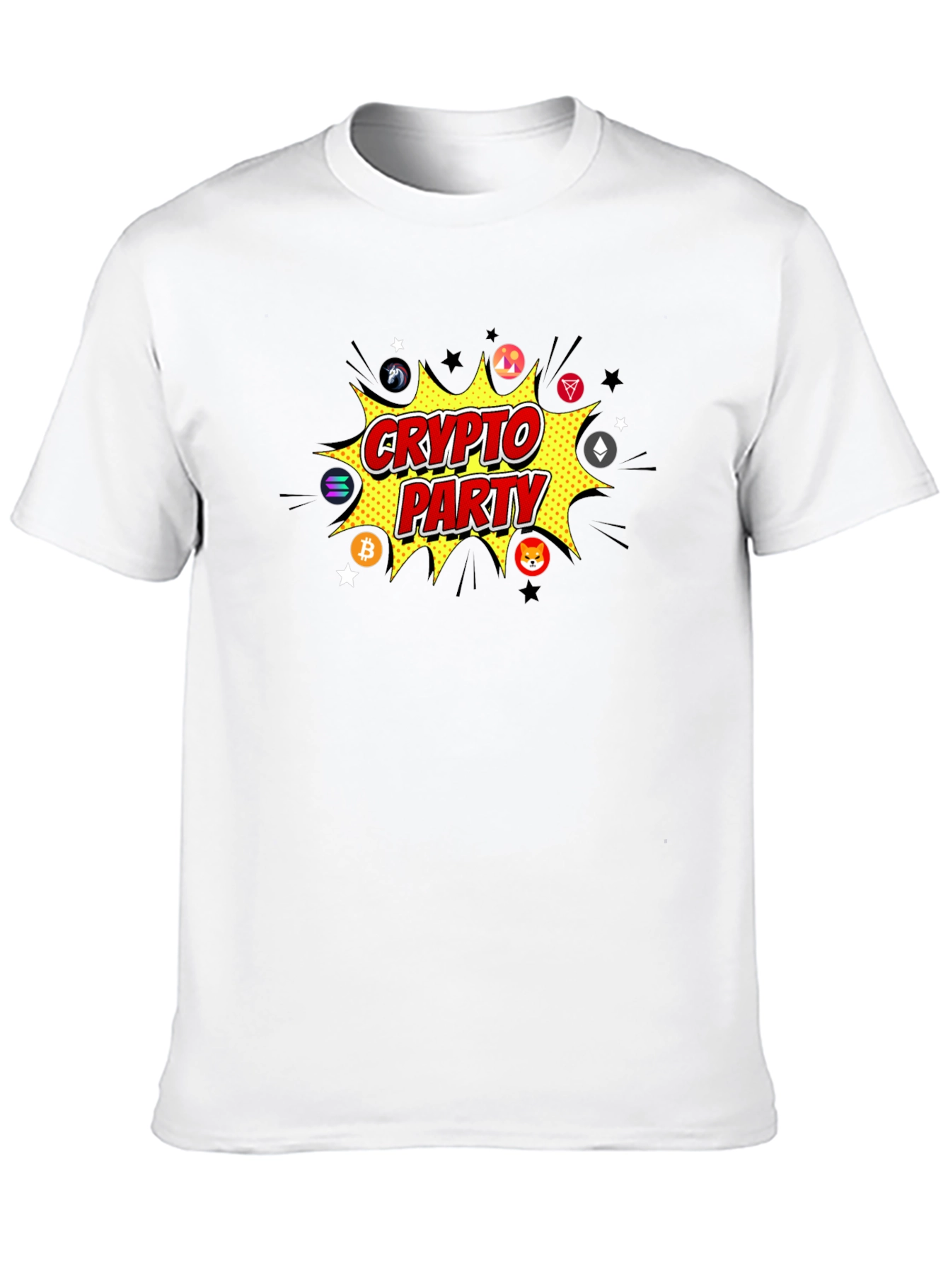 Crypto Party Black T-Shirt