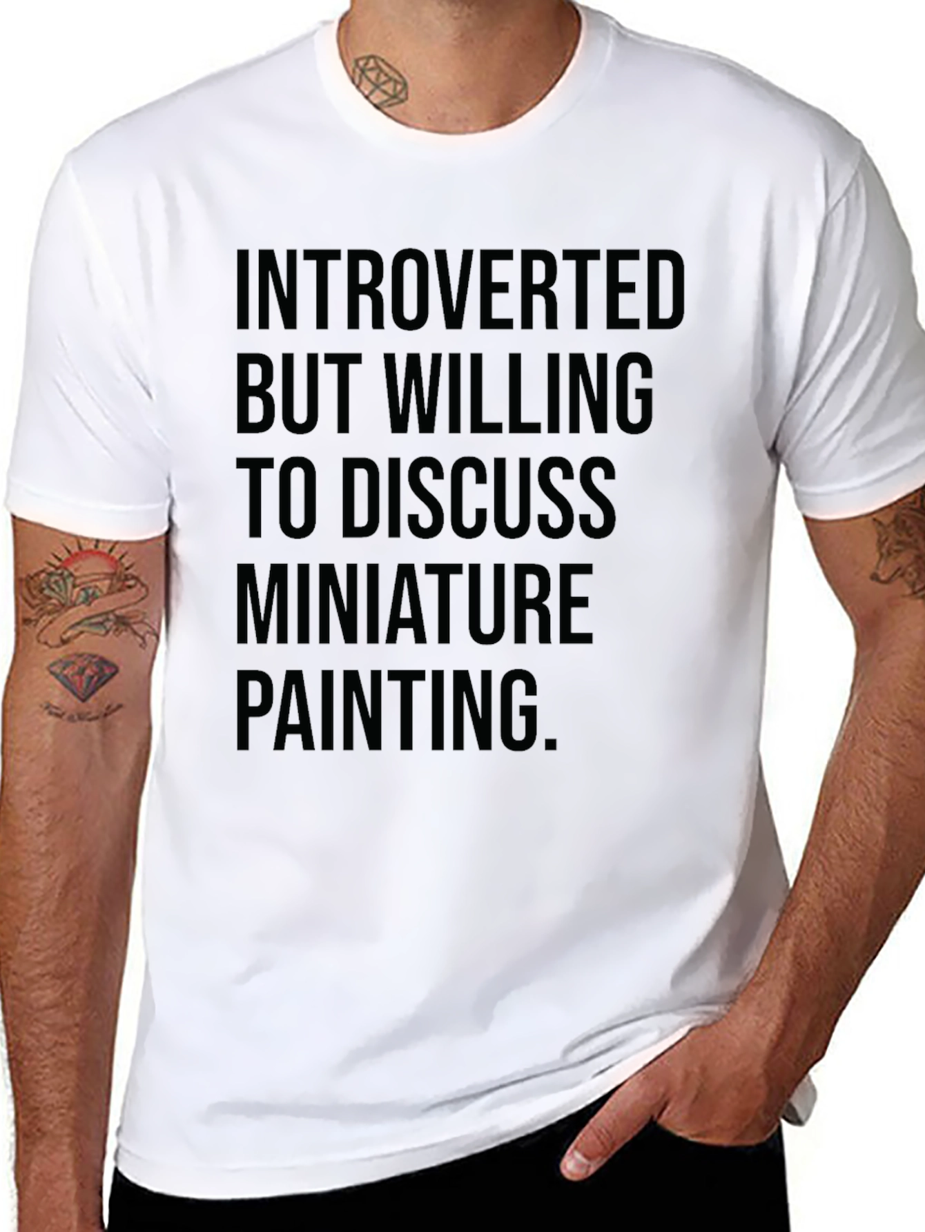 Introverted Miniature Painting T-Shirt