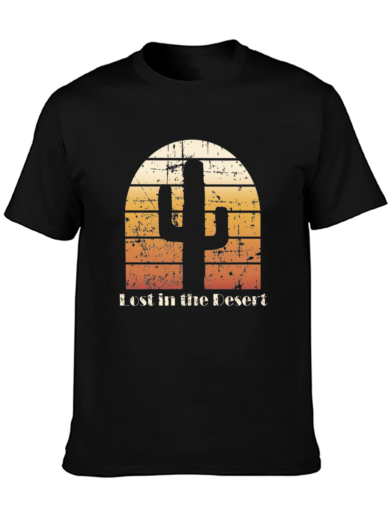 Lost in the Desert Cactus Graphic Tee