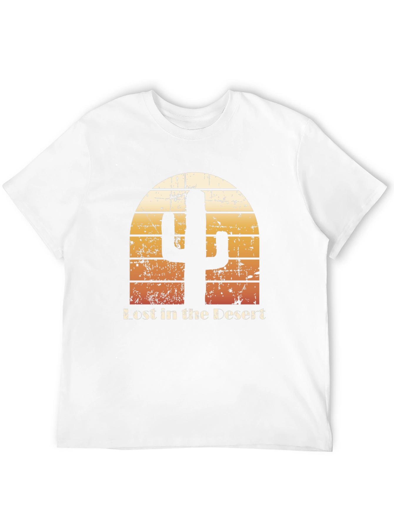 Lost in the Desert Cactus Graphic Tee