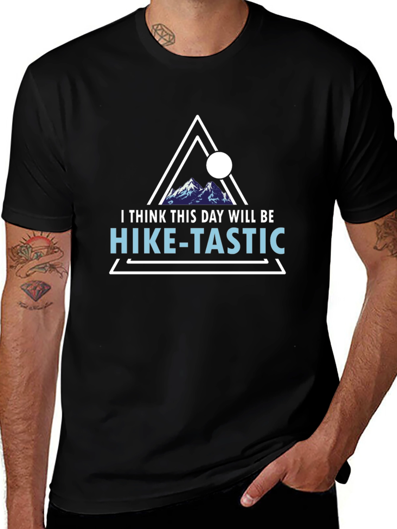 Hike-Tastic Black T-Shirt