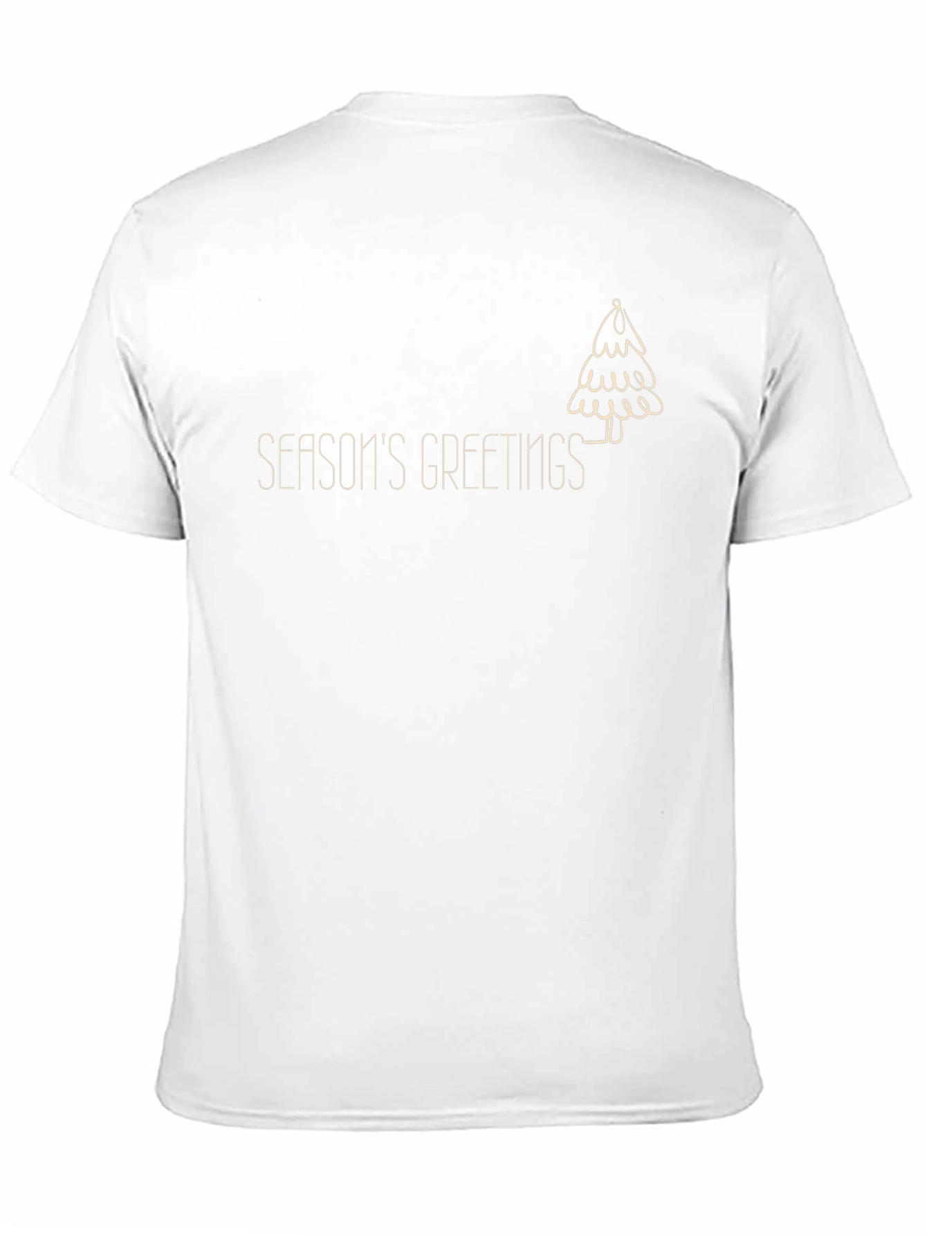 Seasons Greetings Tree Graphic Tee