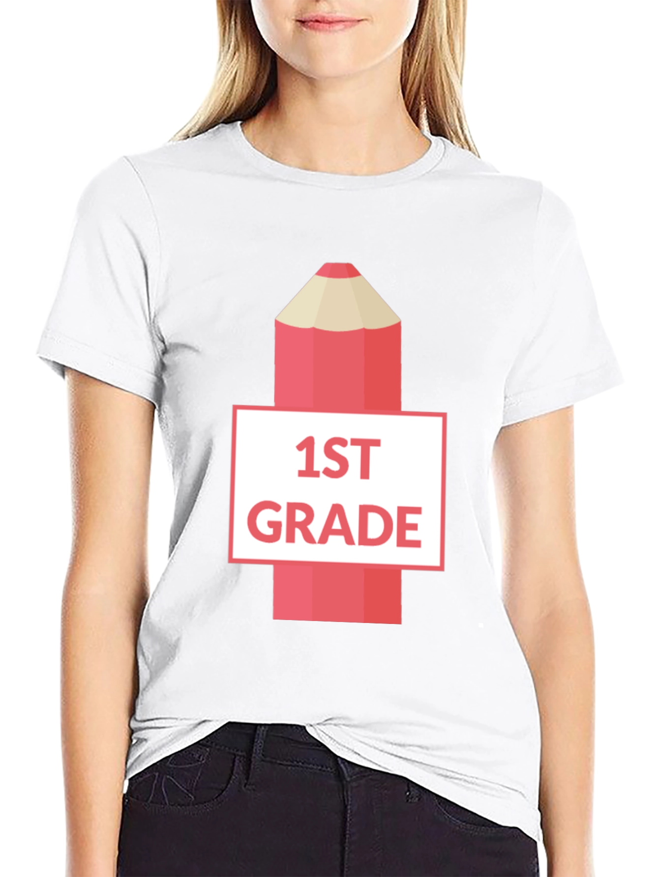 1st Grade Pencil Shirt - Back to School Tee